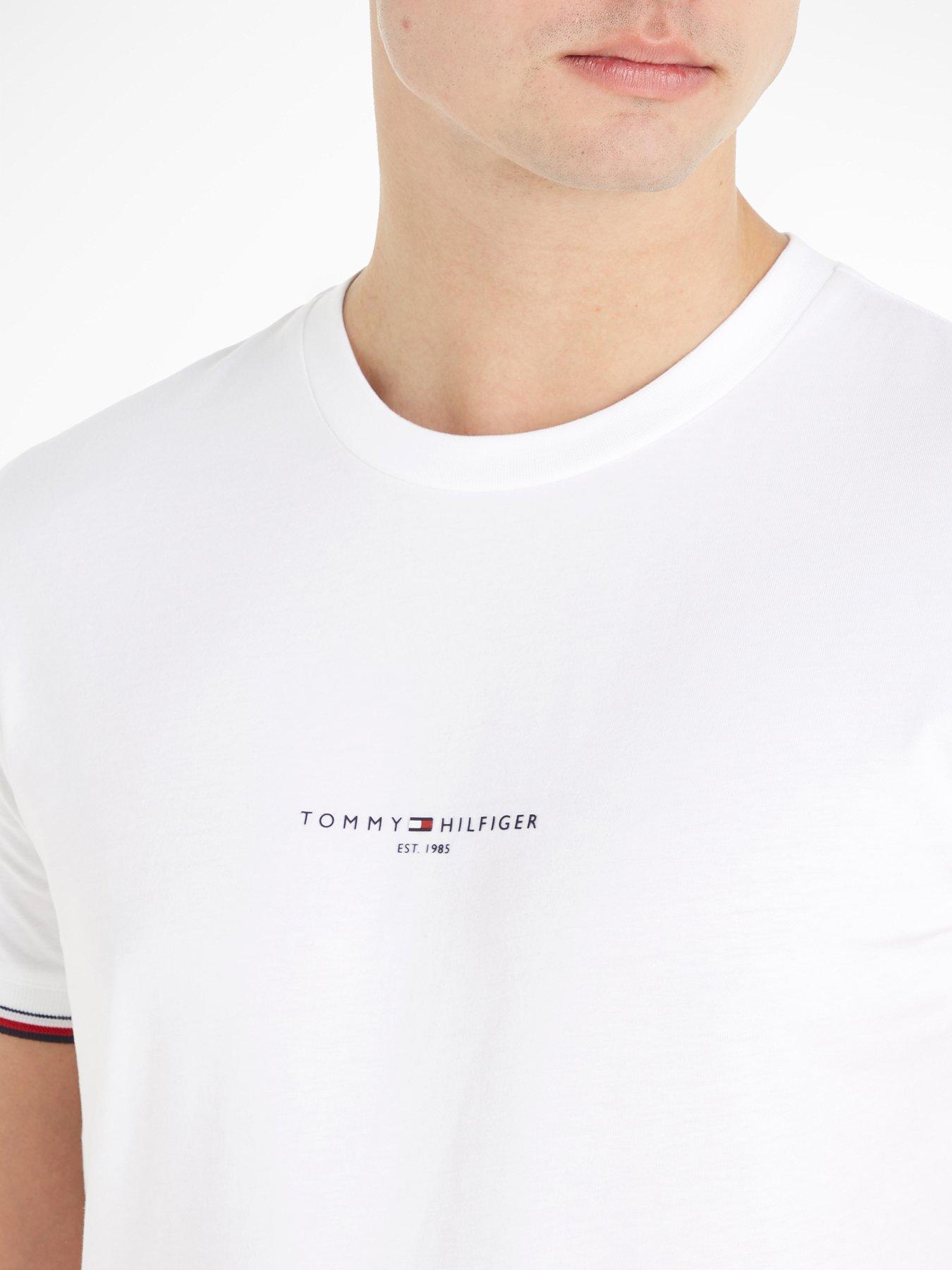 tommy-hilfiger-tommy-logo-tipped-t-shirt-whiteoutfit