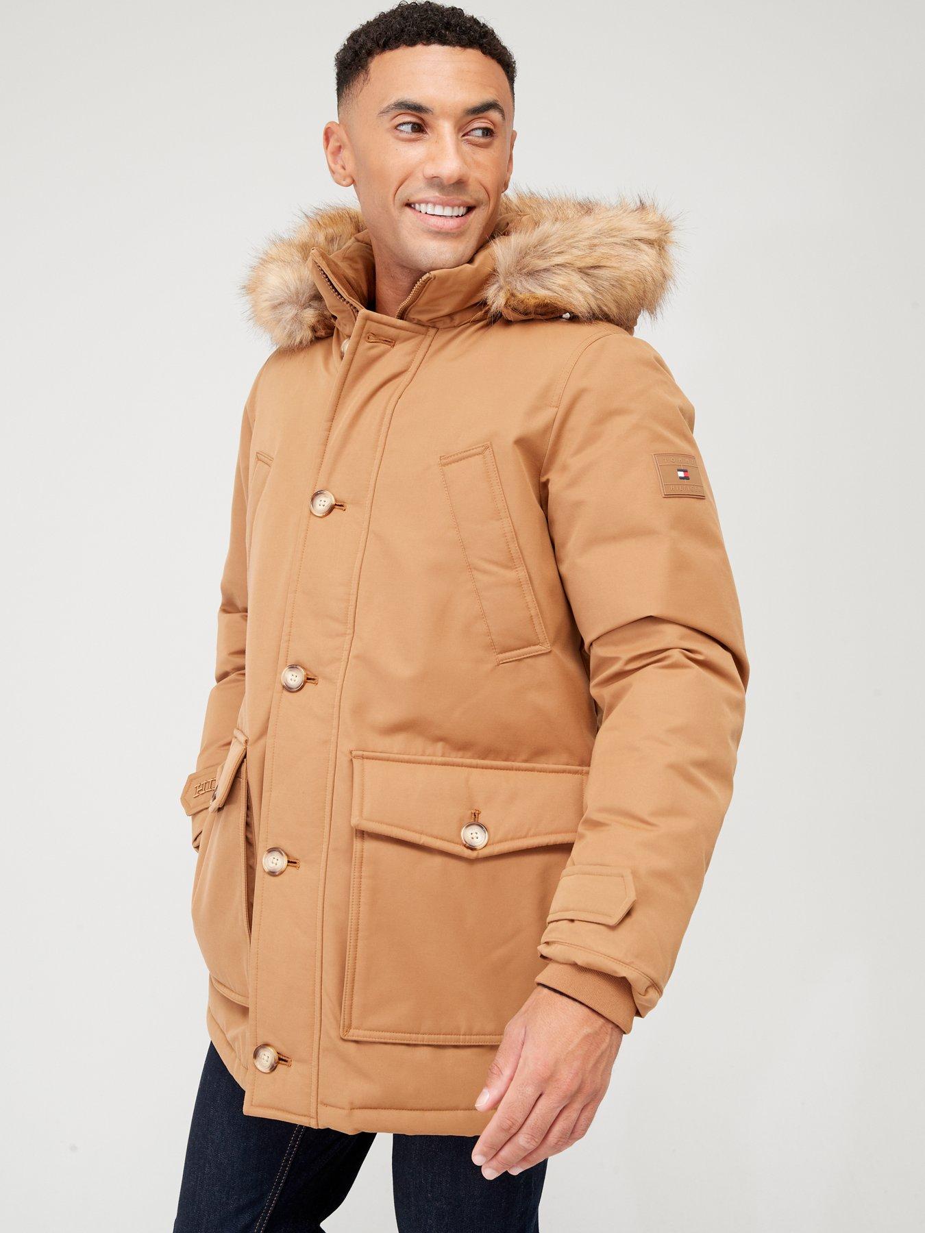 Mens tommy 2025 hilfiger parka coat