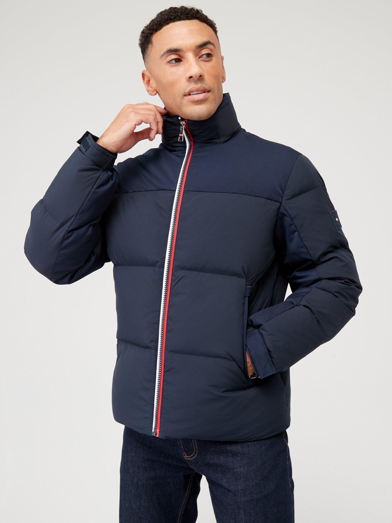 Tommy hilfiger down padded regular hot sale fit jacket