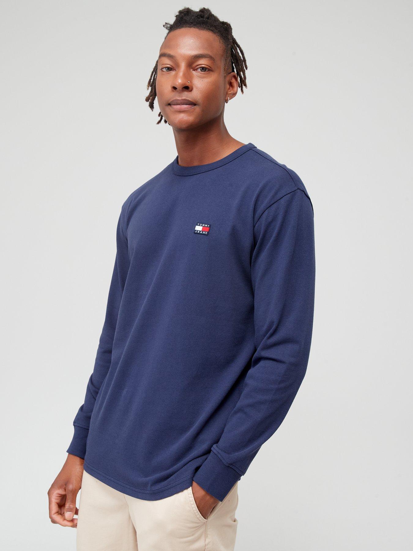 Tommy jeans badge discount longsleeve