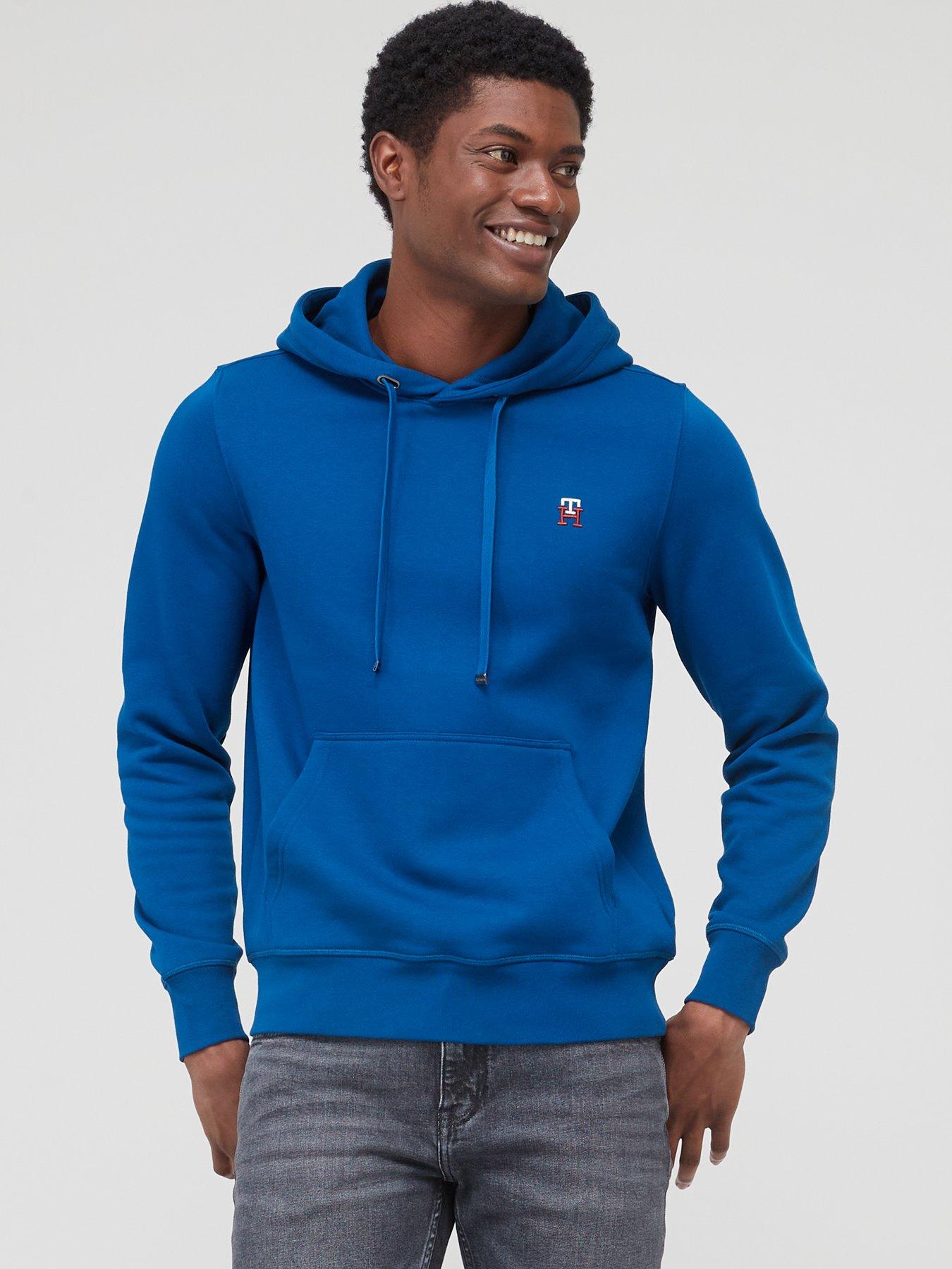 Tommy Hilfiger Classic Logo Hoodie - Dark Blue