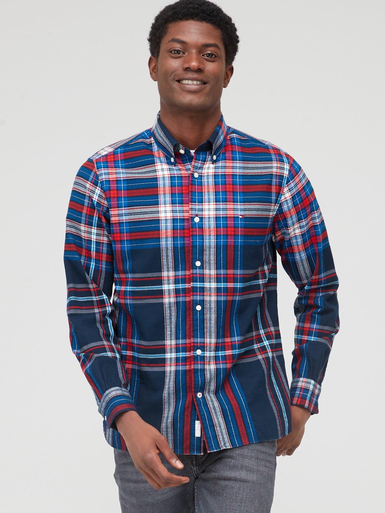 Tommy hilfiger deals party wear shirts