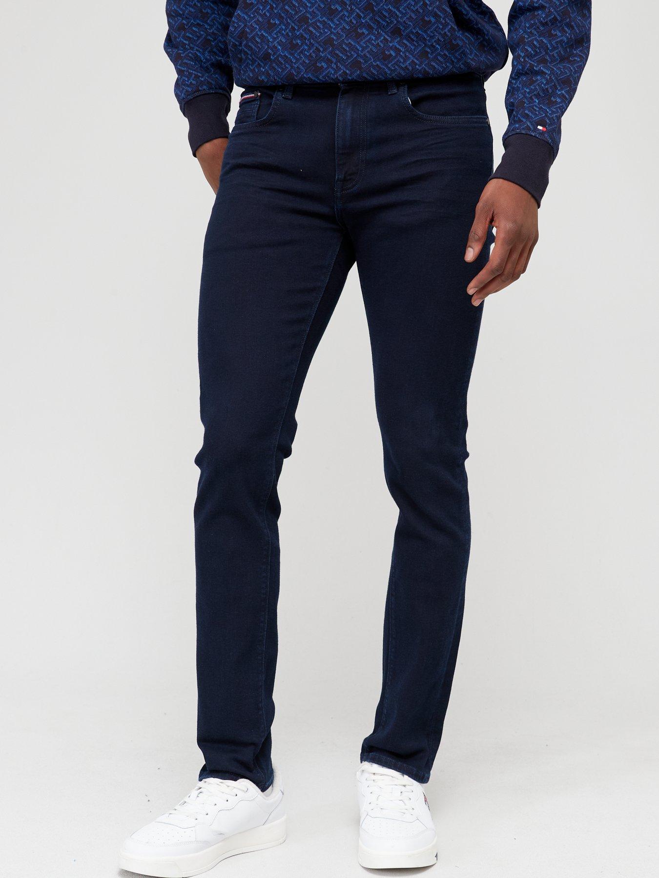 Tommy hilfiger deals dark blue jeans