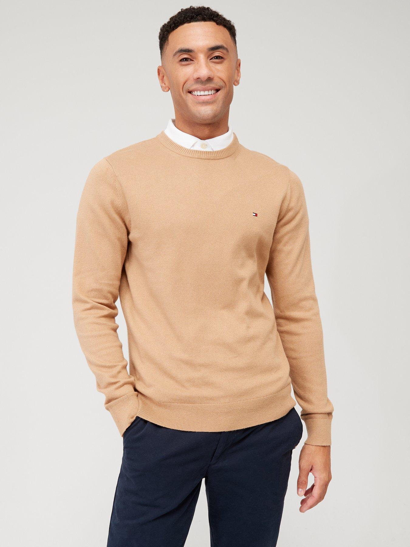 Khaki tommy sale hilfiger jumper