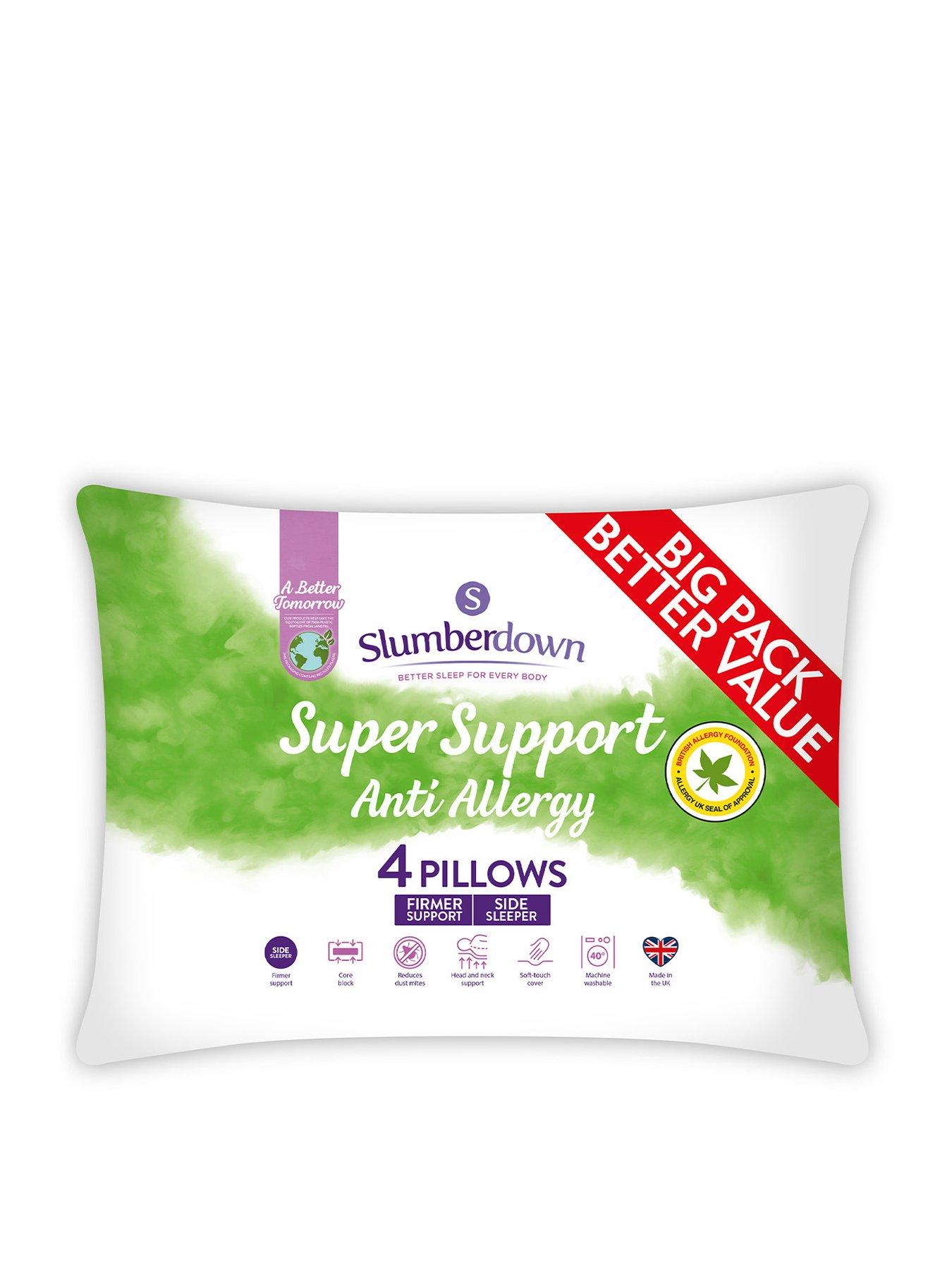 Firm anti allergy pillows hotsell