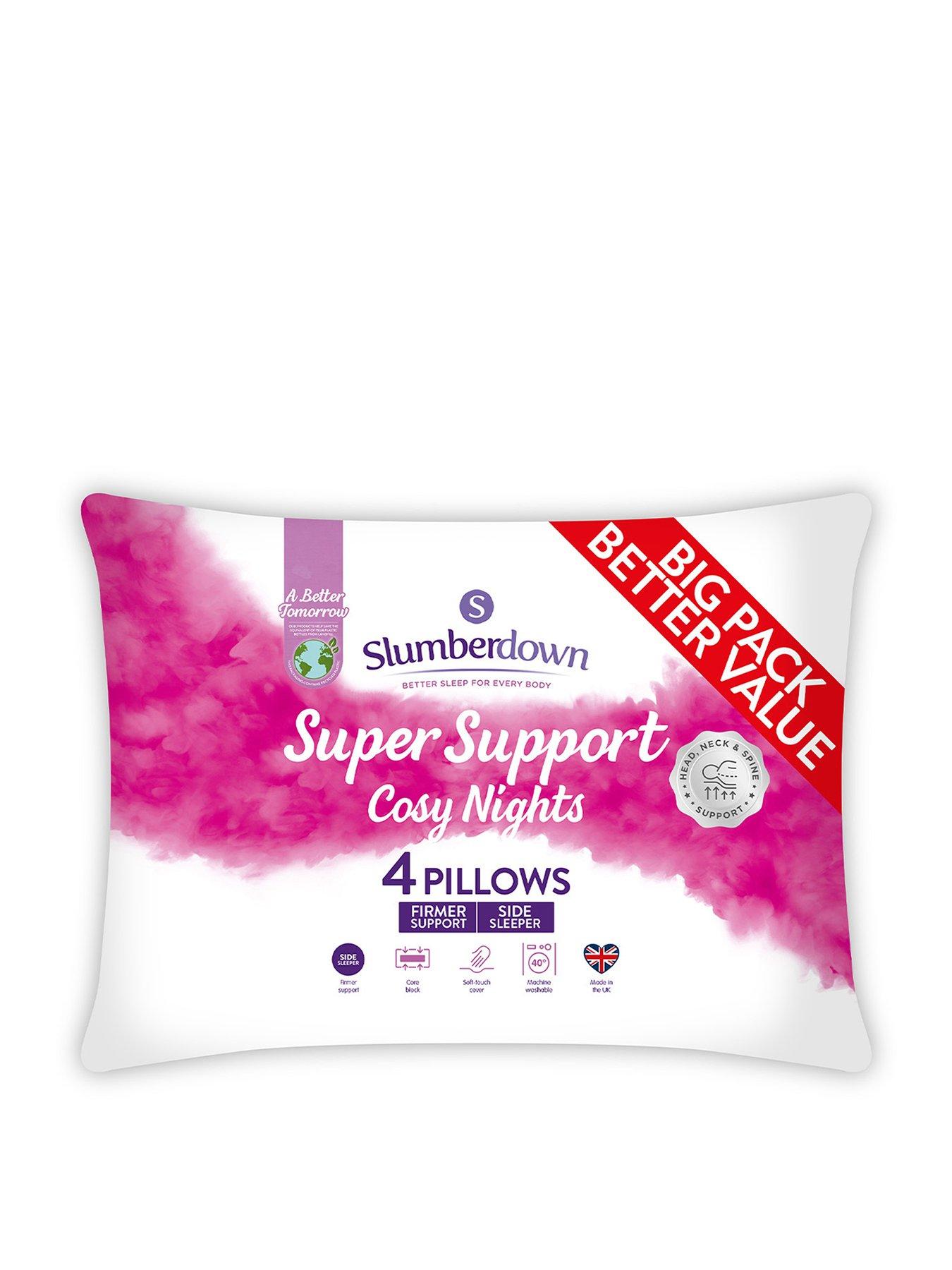 slumberdown-cosy-nights-super-support-pack-of-4-pillows-white