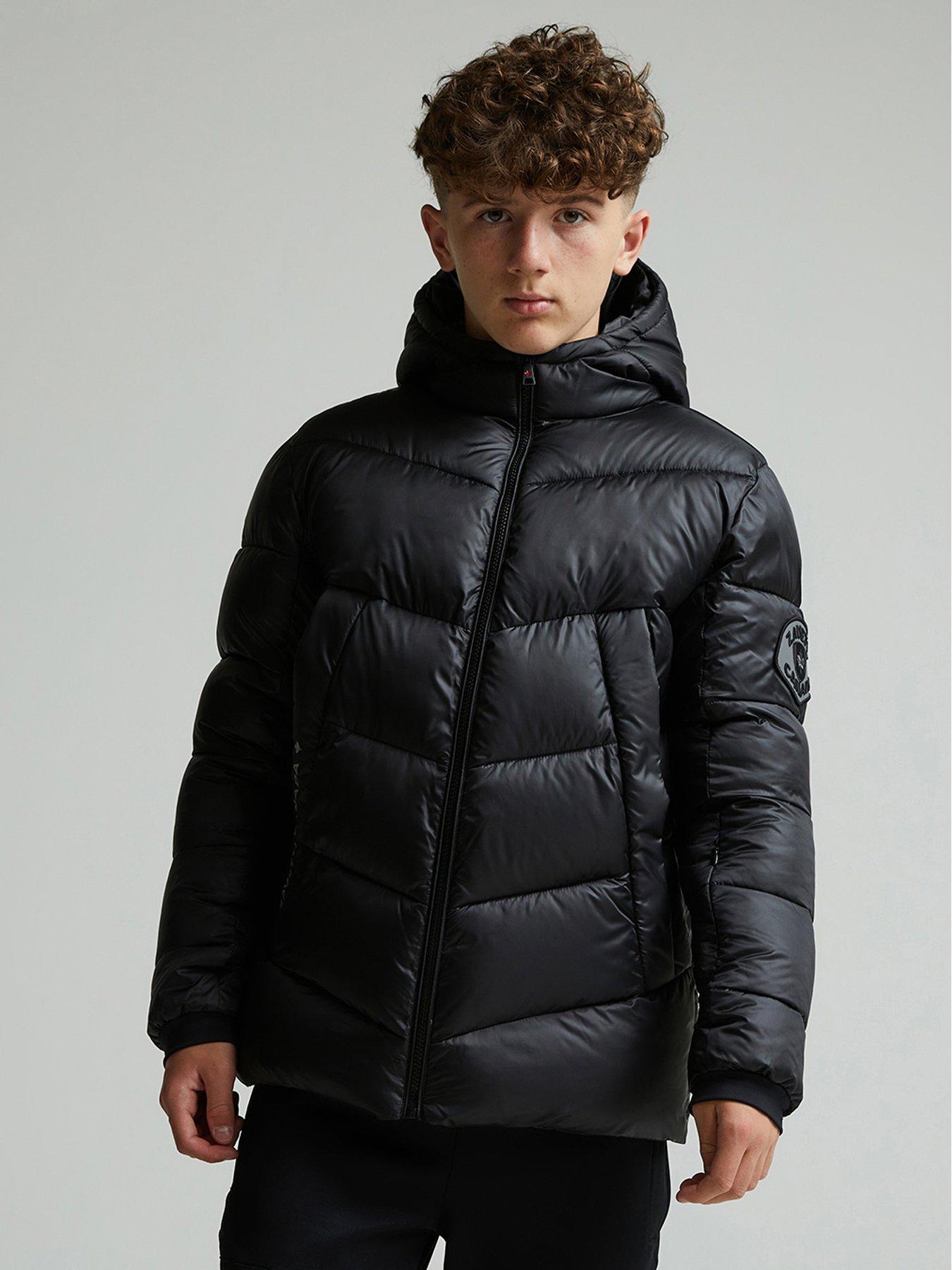 Image 1 of 5 of Zavetti Canada Junior Boys Merciato Padded Jacket - Black