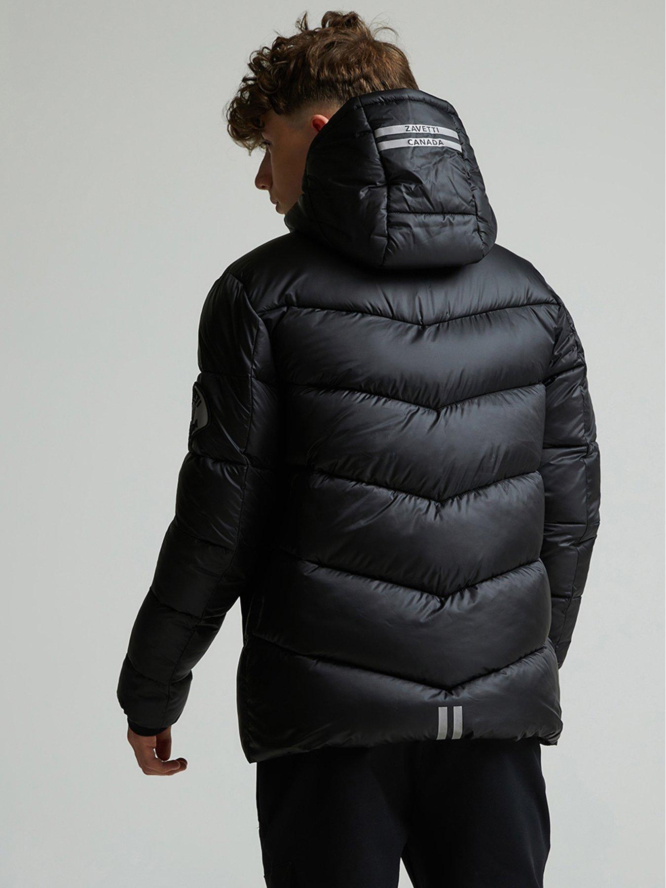 Image 2 of 5 of Zavetti Canada Junior Boys Merciato Padded Jacket - Black