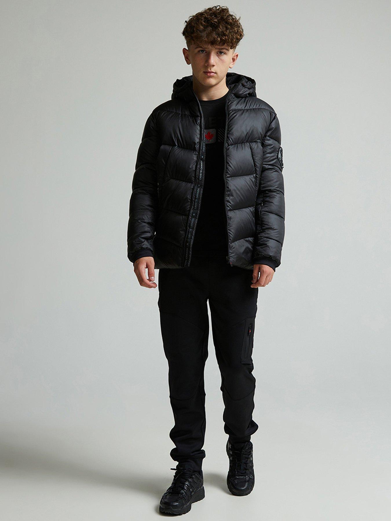 Image 3 of 5 of Zavetti Canada Junior Boys Merciato Padded Jacket - Black
