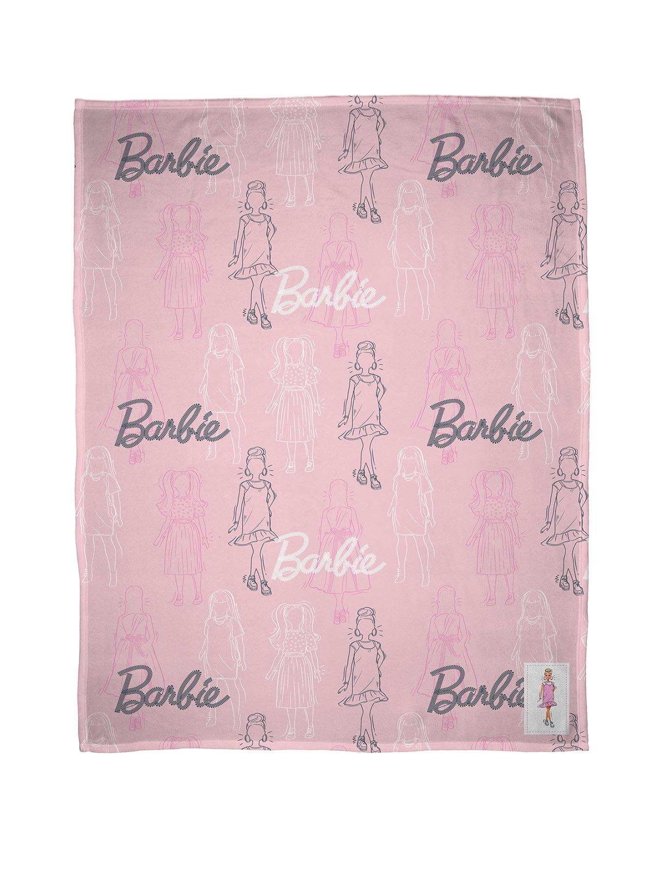 barbie-figures-fleece-blanket-multistillFront