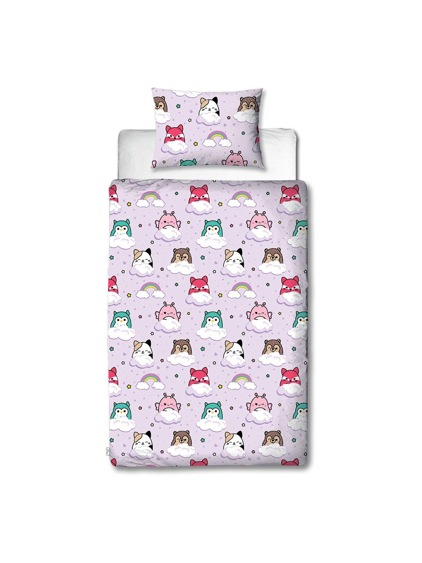 Image 6 of 6 of Squishmallows Bright Panel Single Duvet Cover Set - Multi