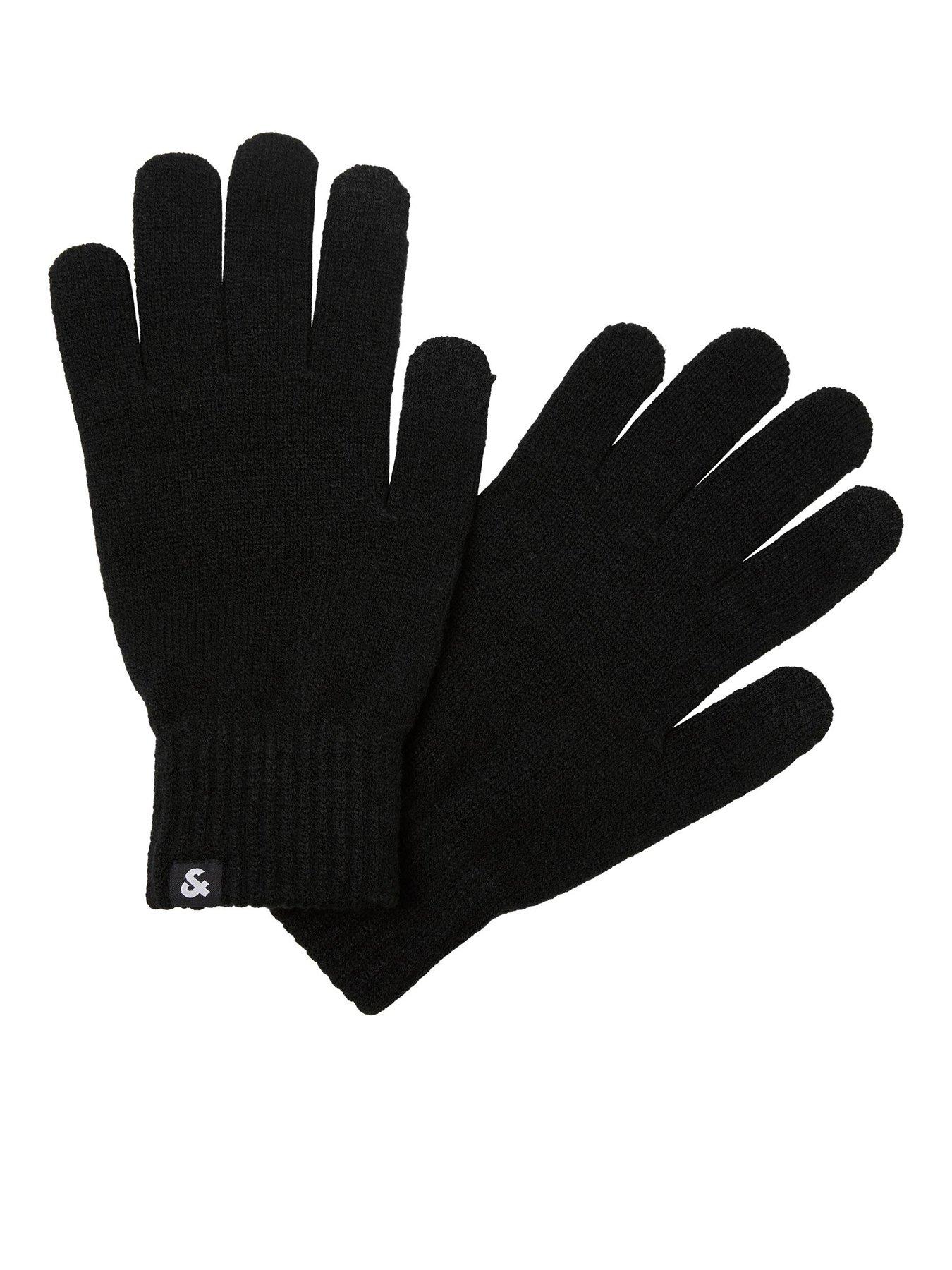 jack-jones-jack-amp-jones-barry-knitted-gloves-blackback