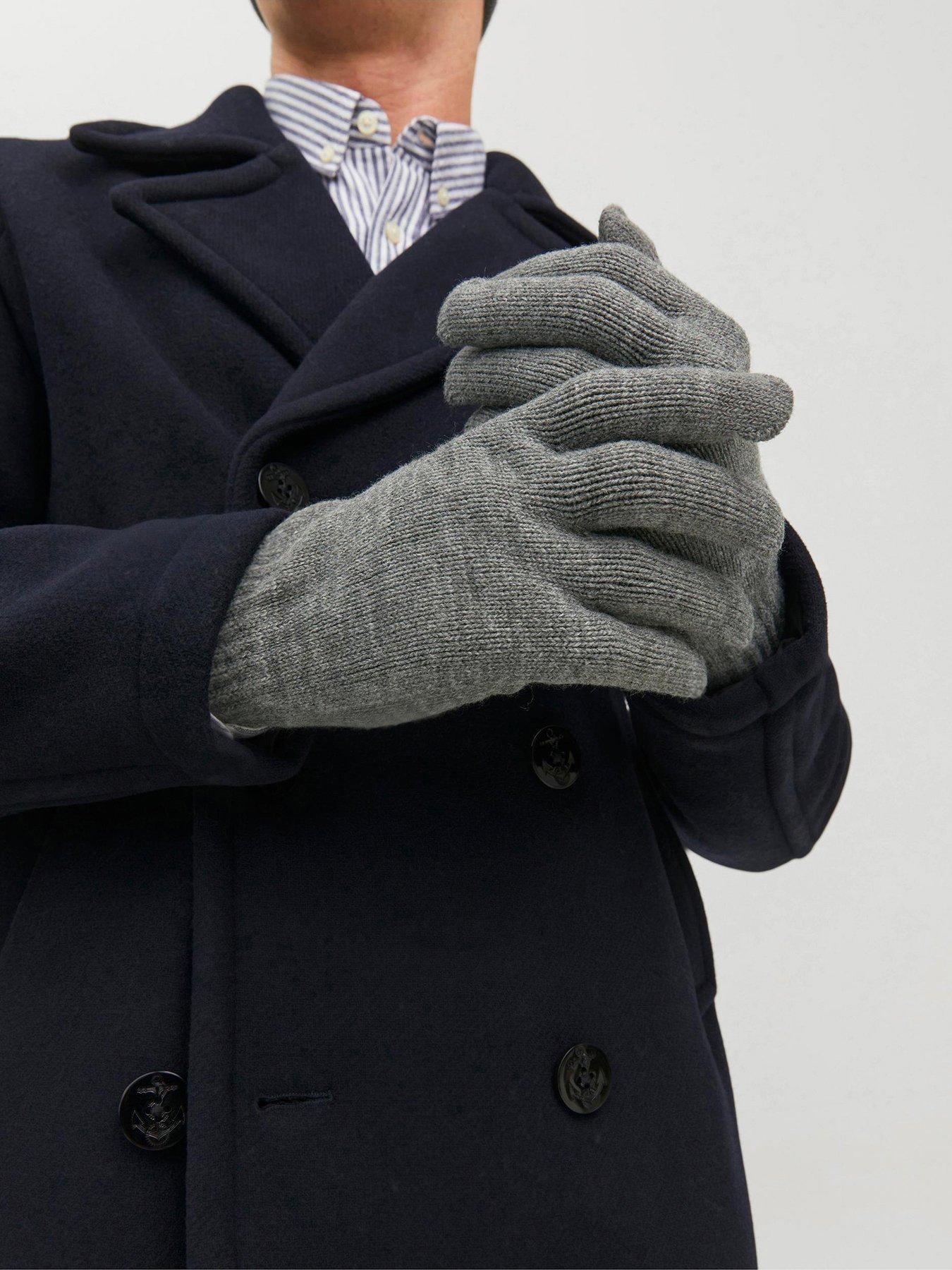 jack-jones-jack-amp-jones-barry-knitted-gloves-greyoutfit