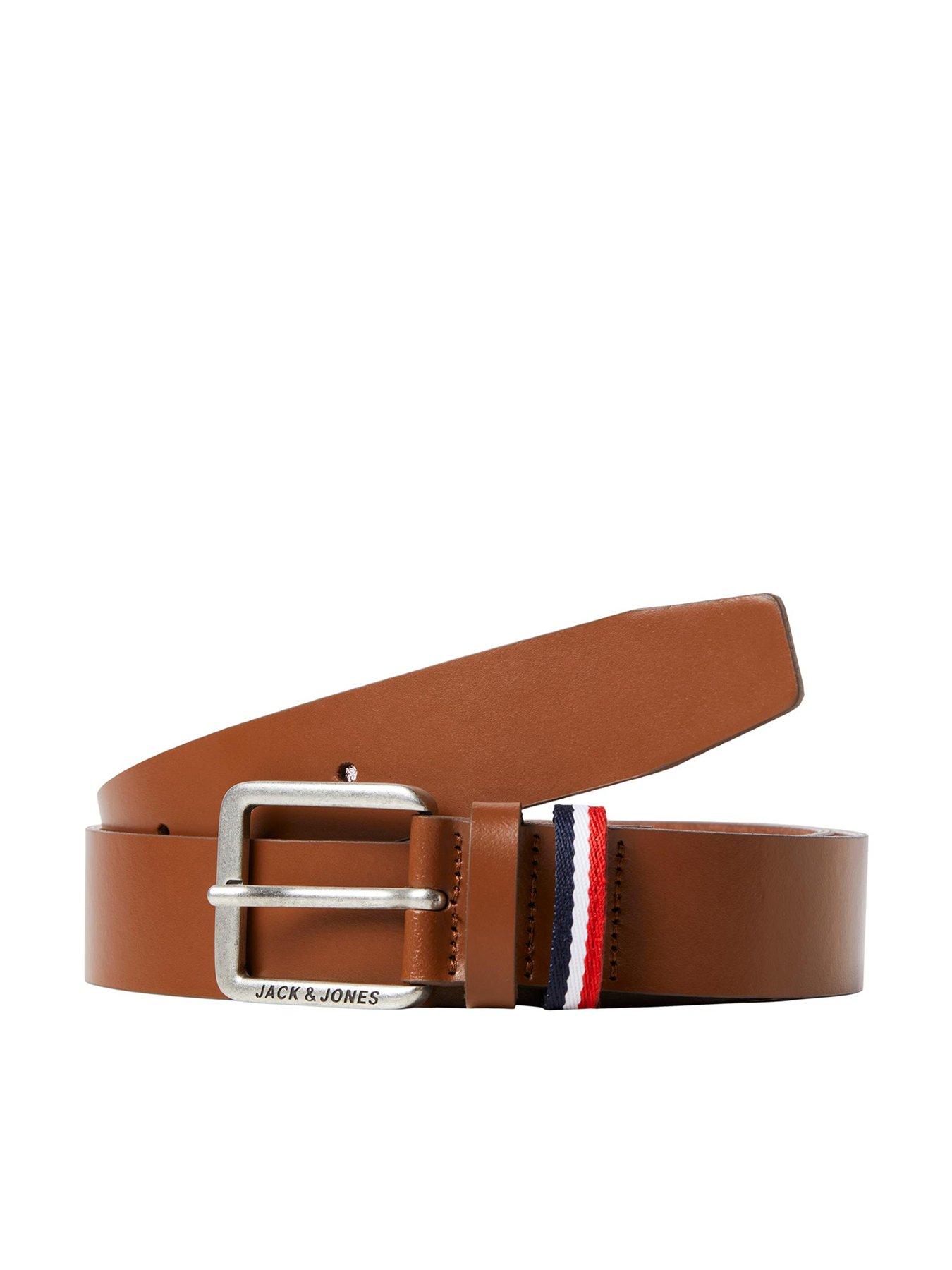 jack-jones-leather-belt-brown