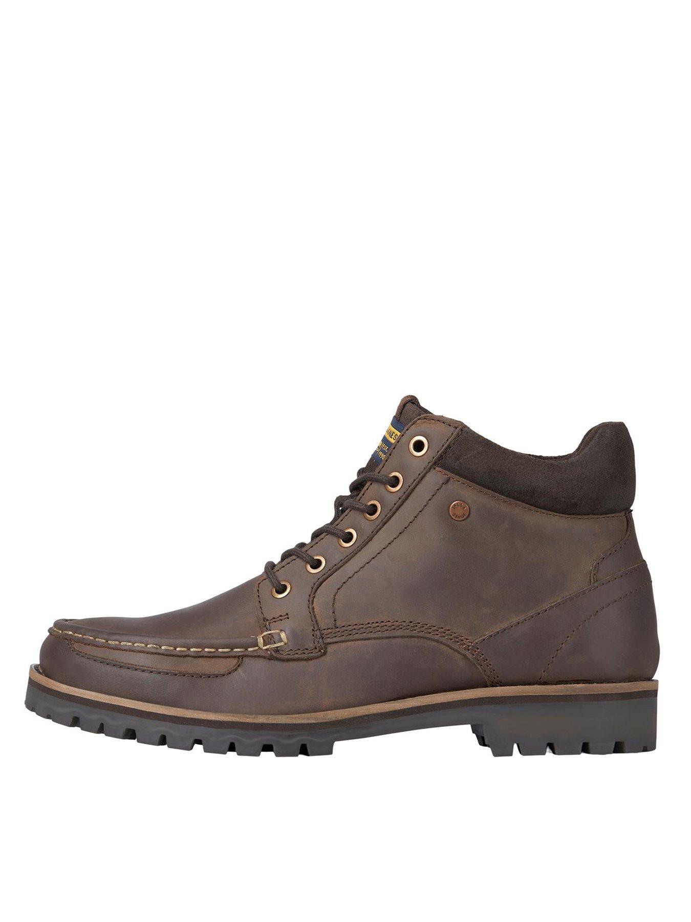 Jack Jones Brockwell Moc Boot Boots Java Brown