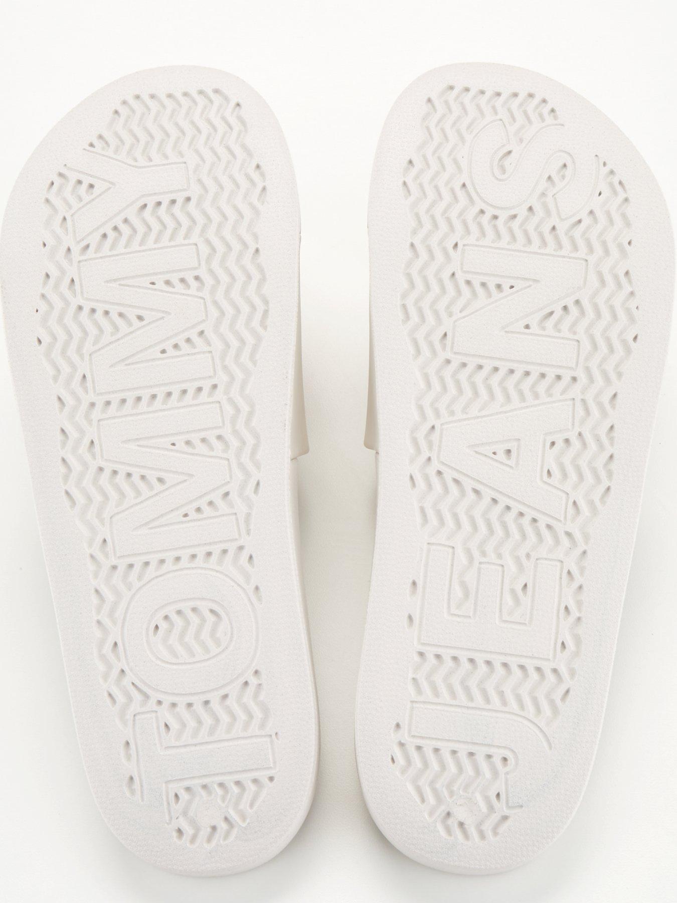 Image 5 of 6 of Tommy Jeans Tommy Jeans Pool Slides - White