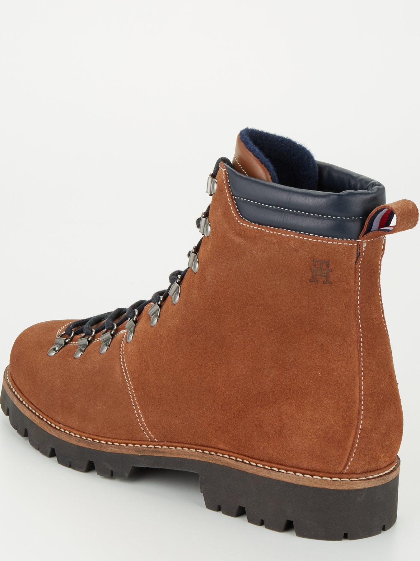 Tommy hilfiger deals suede hiking boots