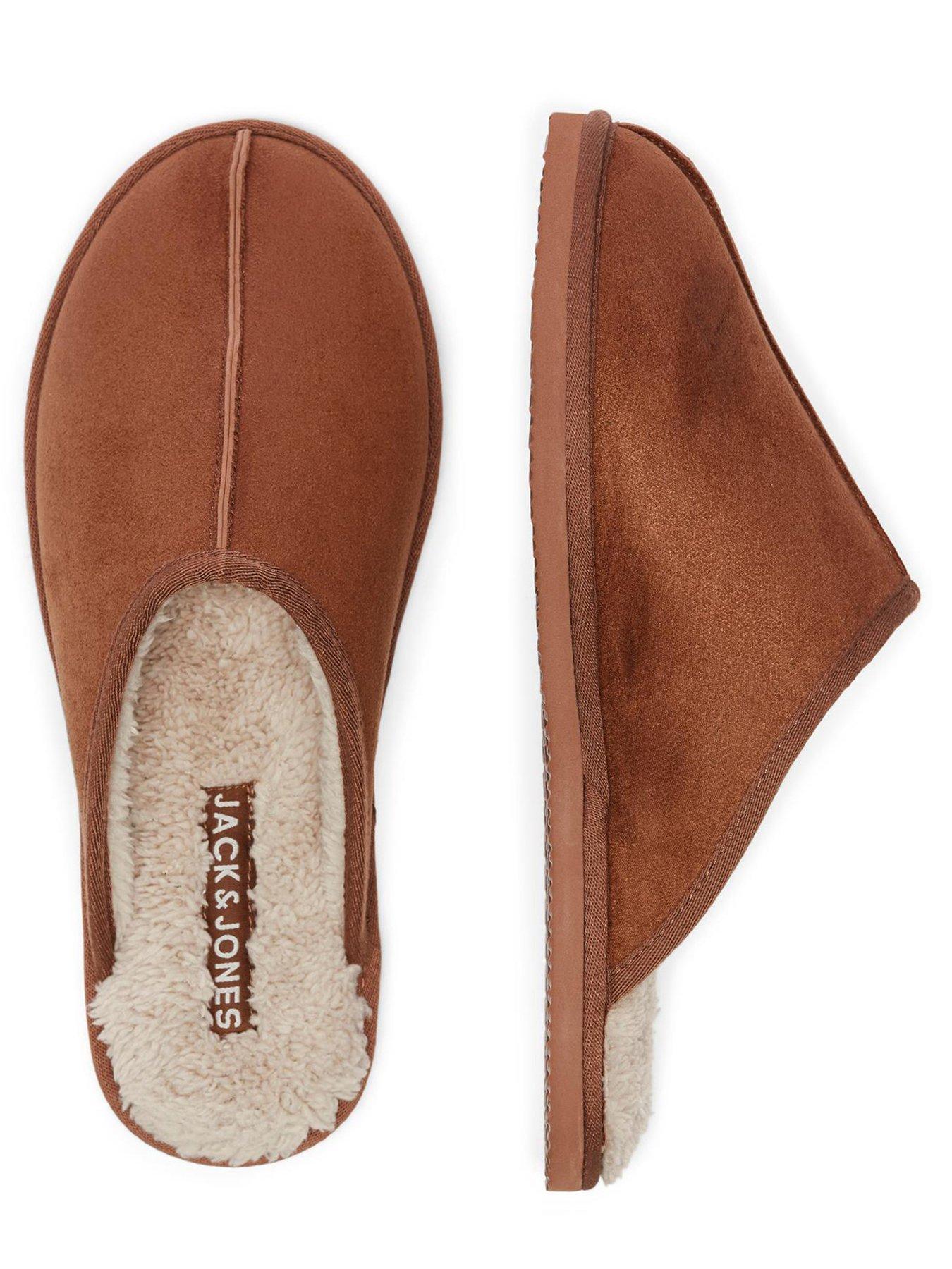 jack-jones-jack-amp-jones-mule-slippers-brownoutfit