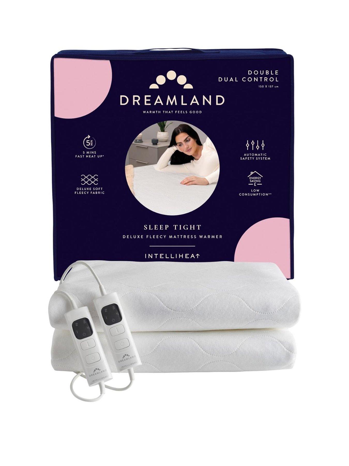 Image 1 of 5 of Dreamland Intelliheat Quilted Electric Under Blanket - White