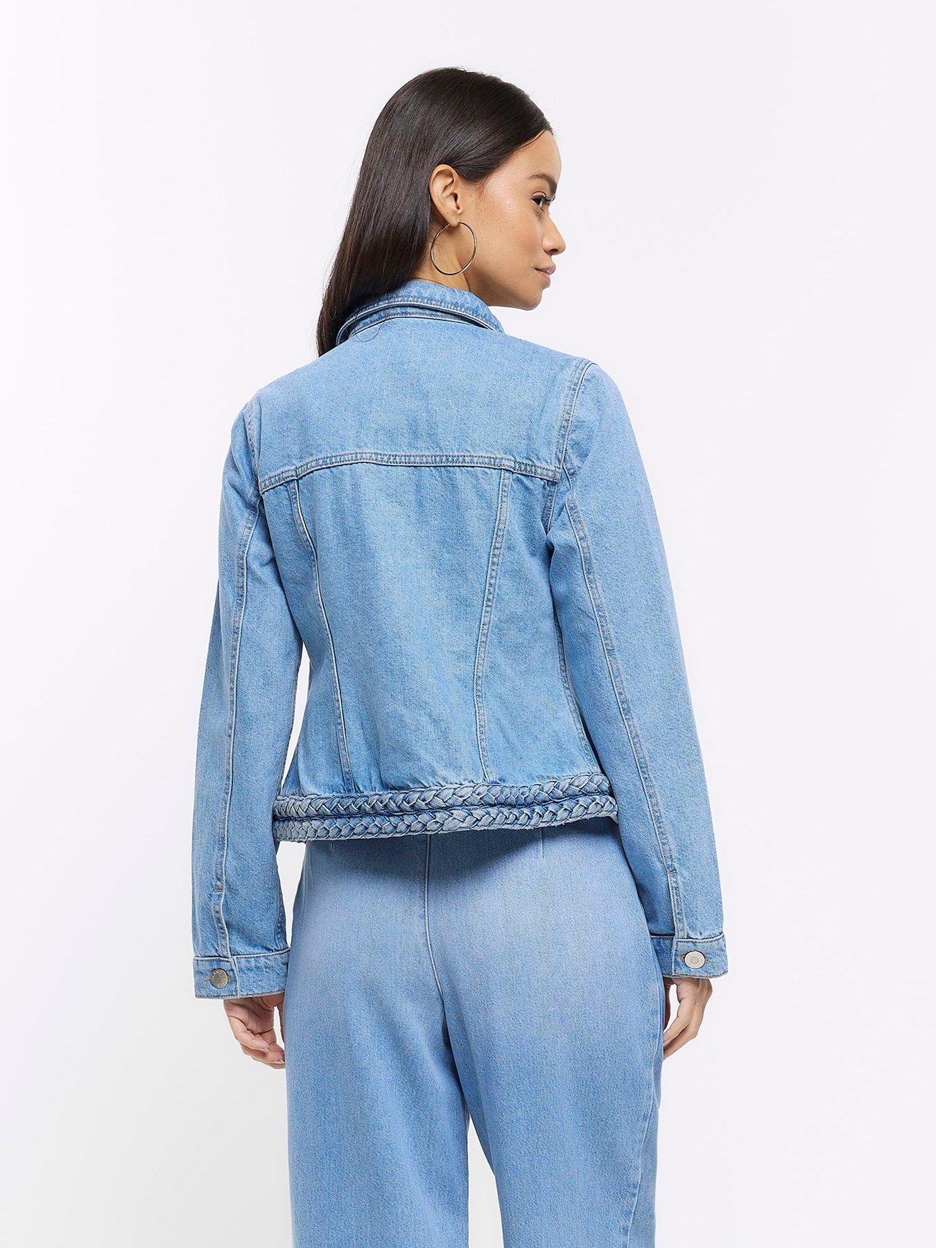 Womens denim store jacket river island