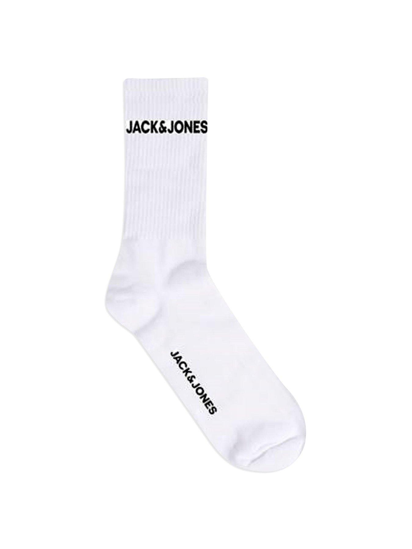 jack-jones-jack-amp-jones-5-pack-logo-tennis-socks-whitestillFront