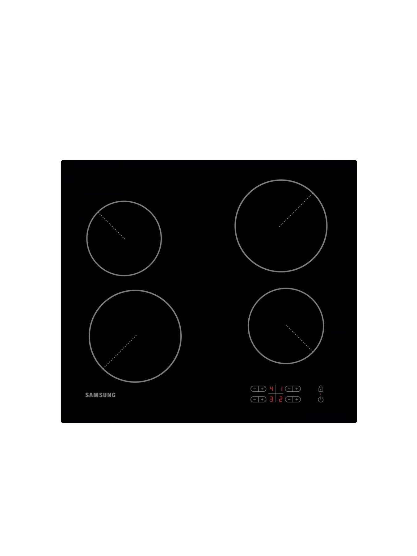 Image 2 of 2 of Samsung C61R2AEE Electric Ceramic Hob with Residual Heat indicator - Black