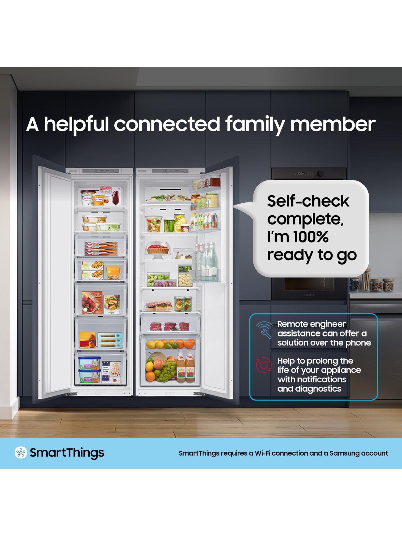 Image 7 of 8 of Samsung BRZ22600EWW/EU Built-in One Door Freezer with SpaceMax Technology - White