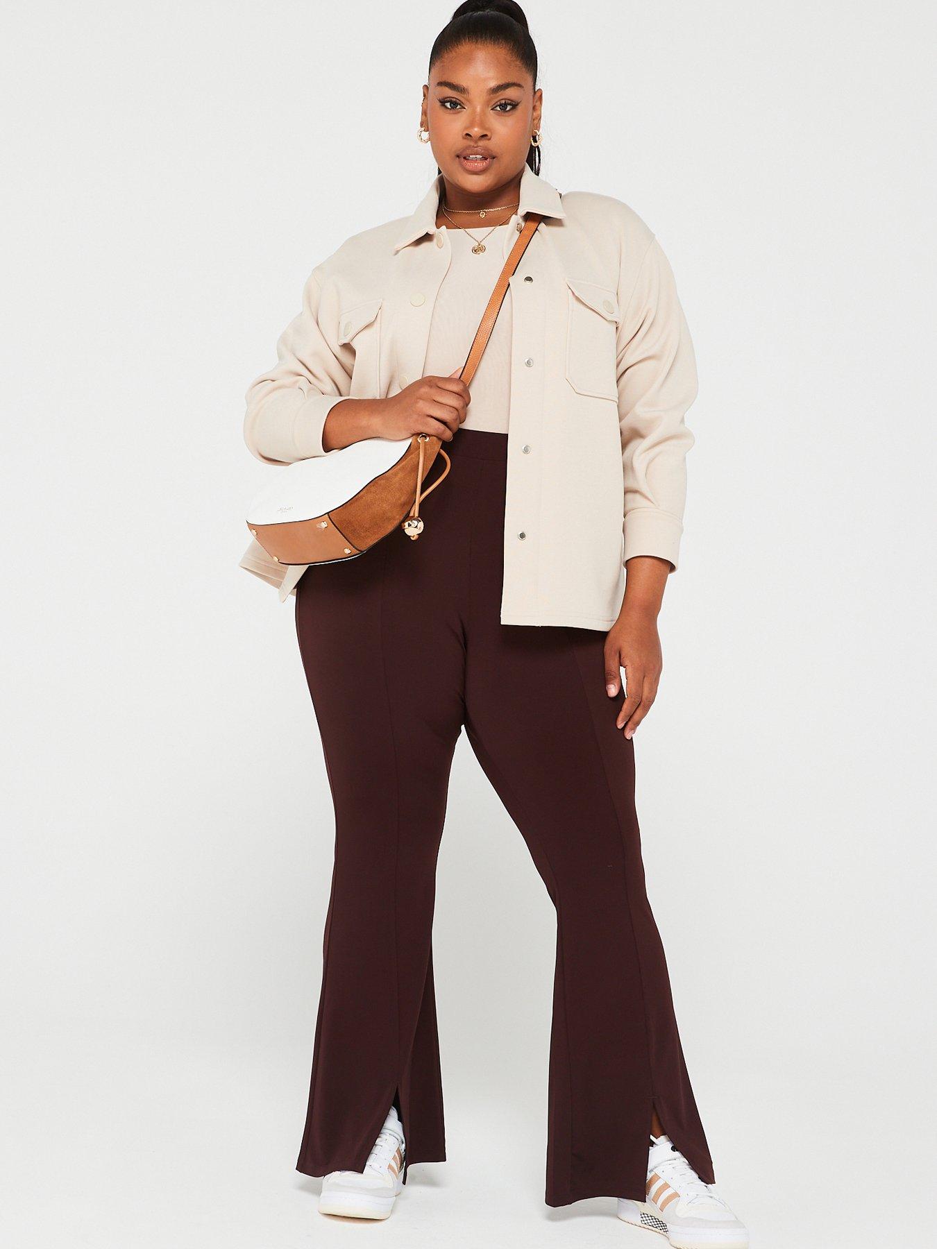 24, Brown, Trousers & leggings, Women