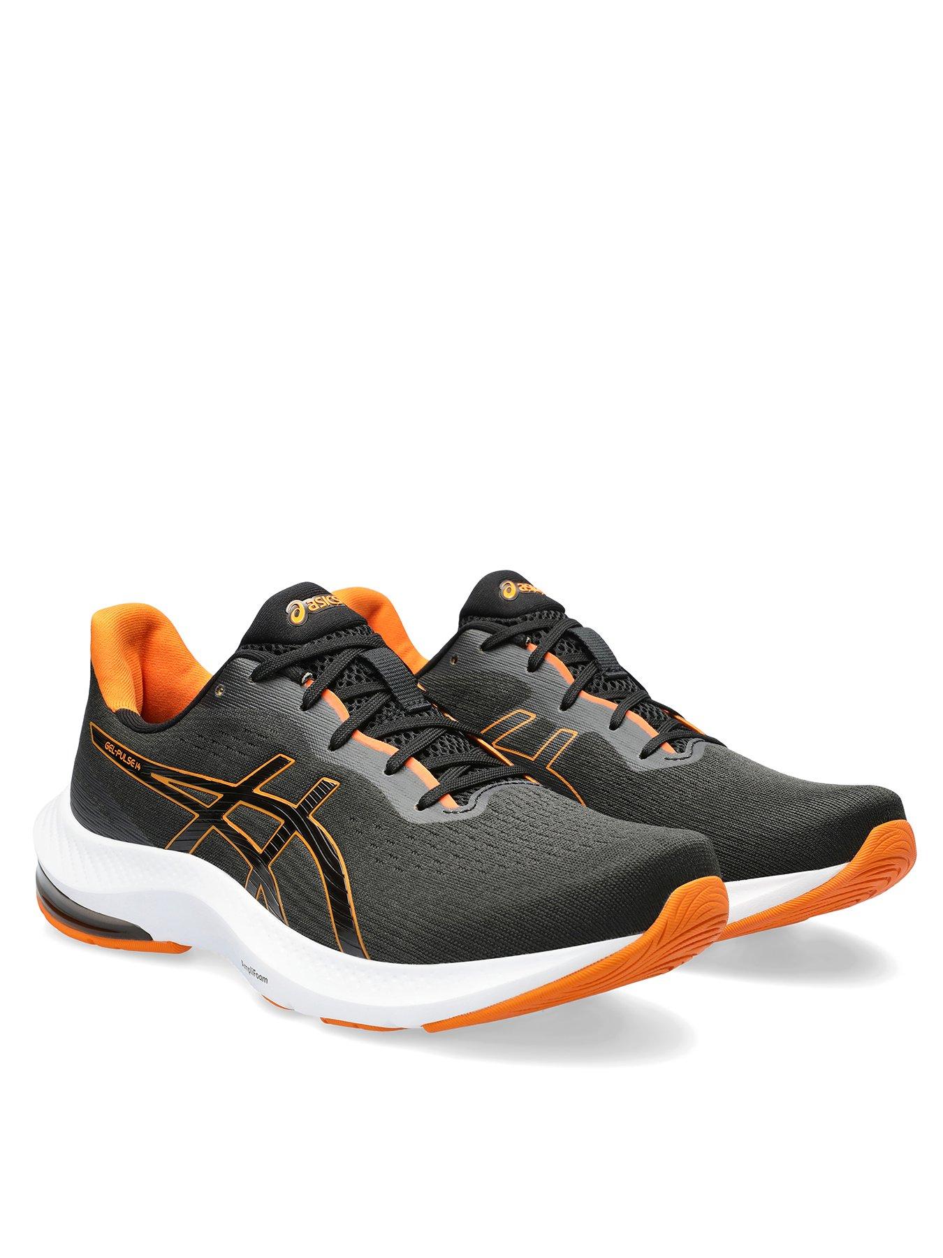 Orange asics clearance trainers