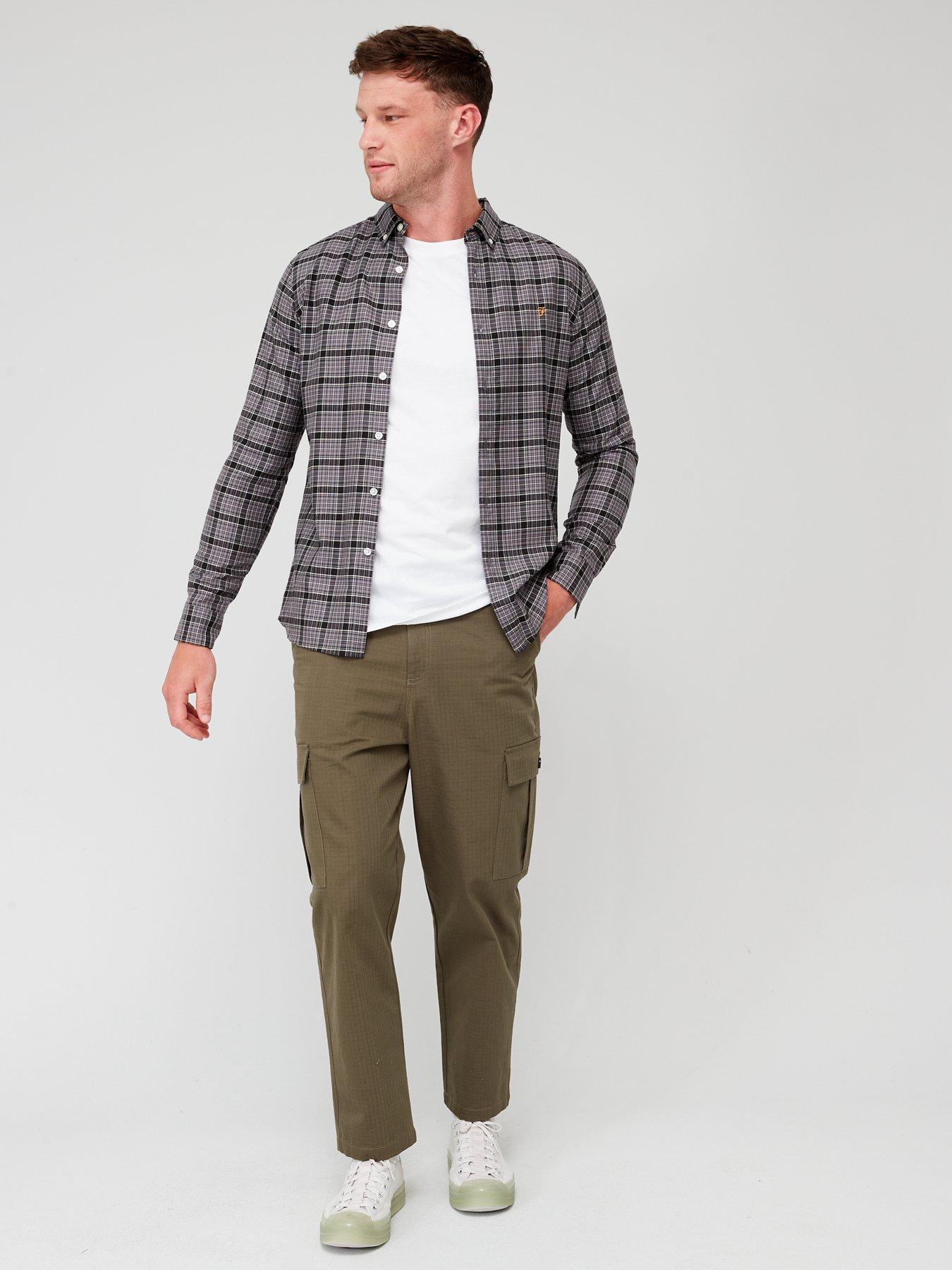 farah-fraser-long-sleeve-twill-check-shirt-dark-greyback