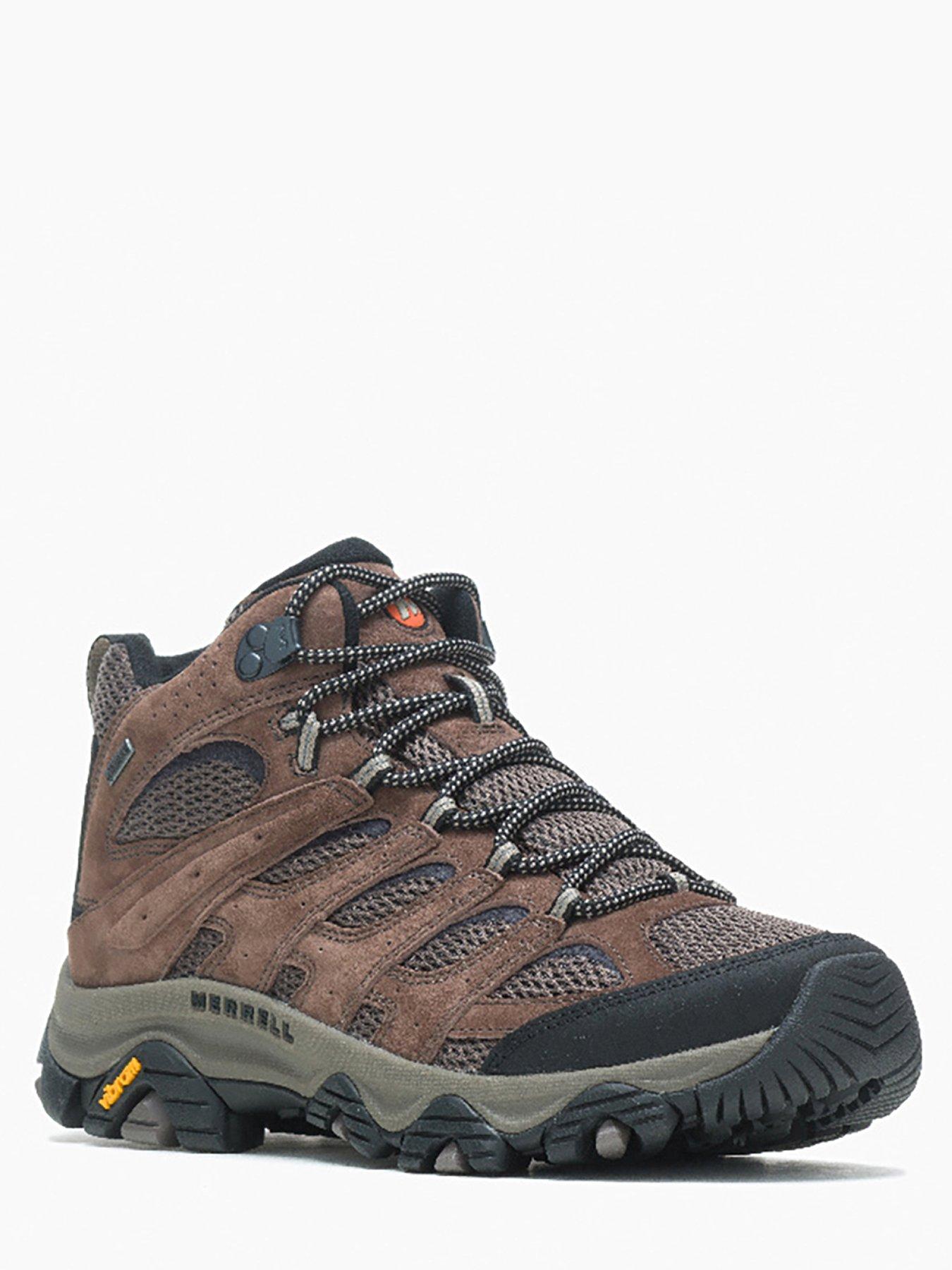 Image 2 of 6 of Merrell Mens Moab Mid Goretex Hiking Boots - Brown