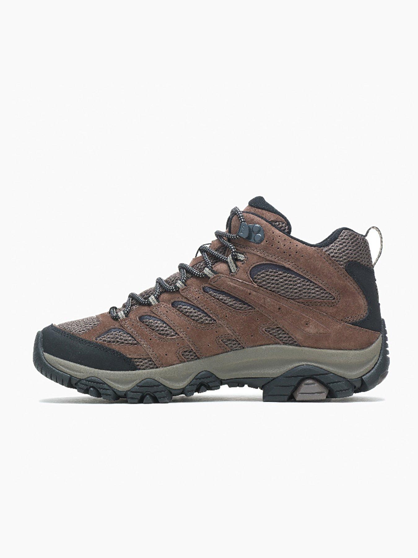 Image 6 of 6 of Merrell Mens Moab Mid Goretex Hiking Boots - Brown