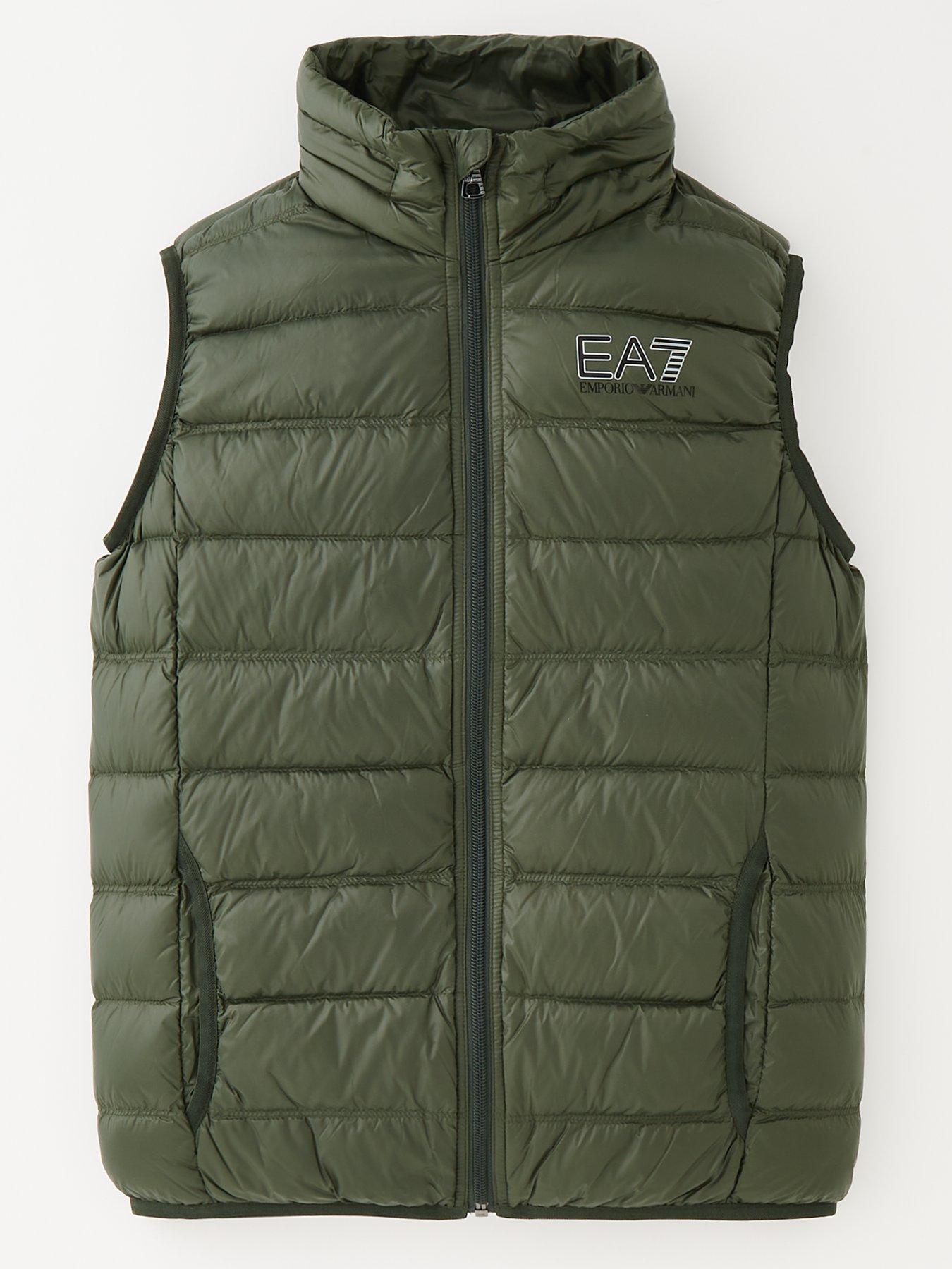 Boys shop ea7 gilet