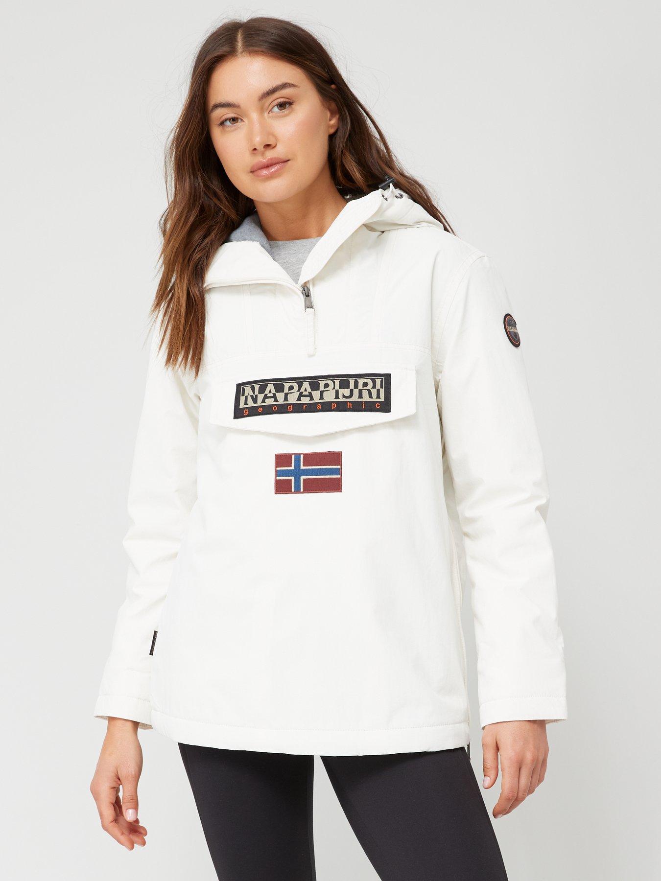 Napapijri rainforest jacket white best sale