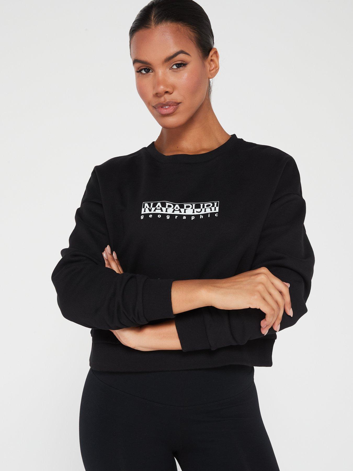 Napapijri black sales sweatshirt