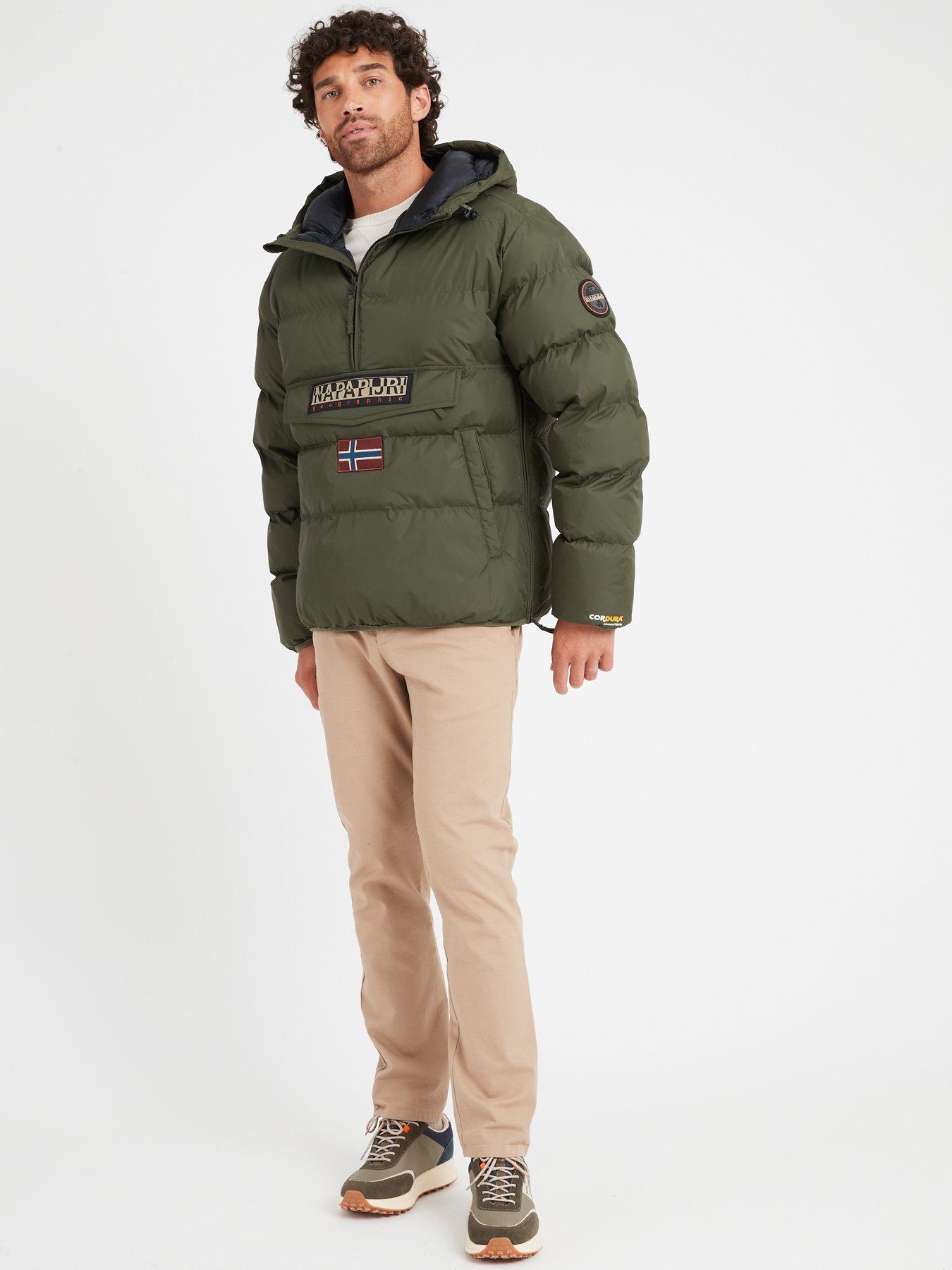 Napapijri rainforest winter store jacket green