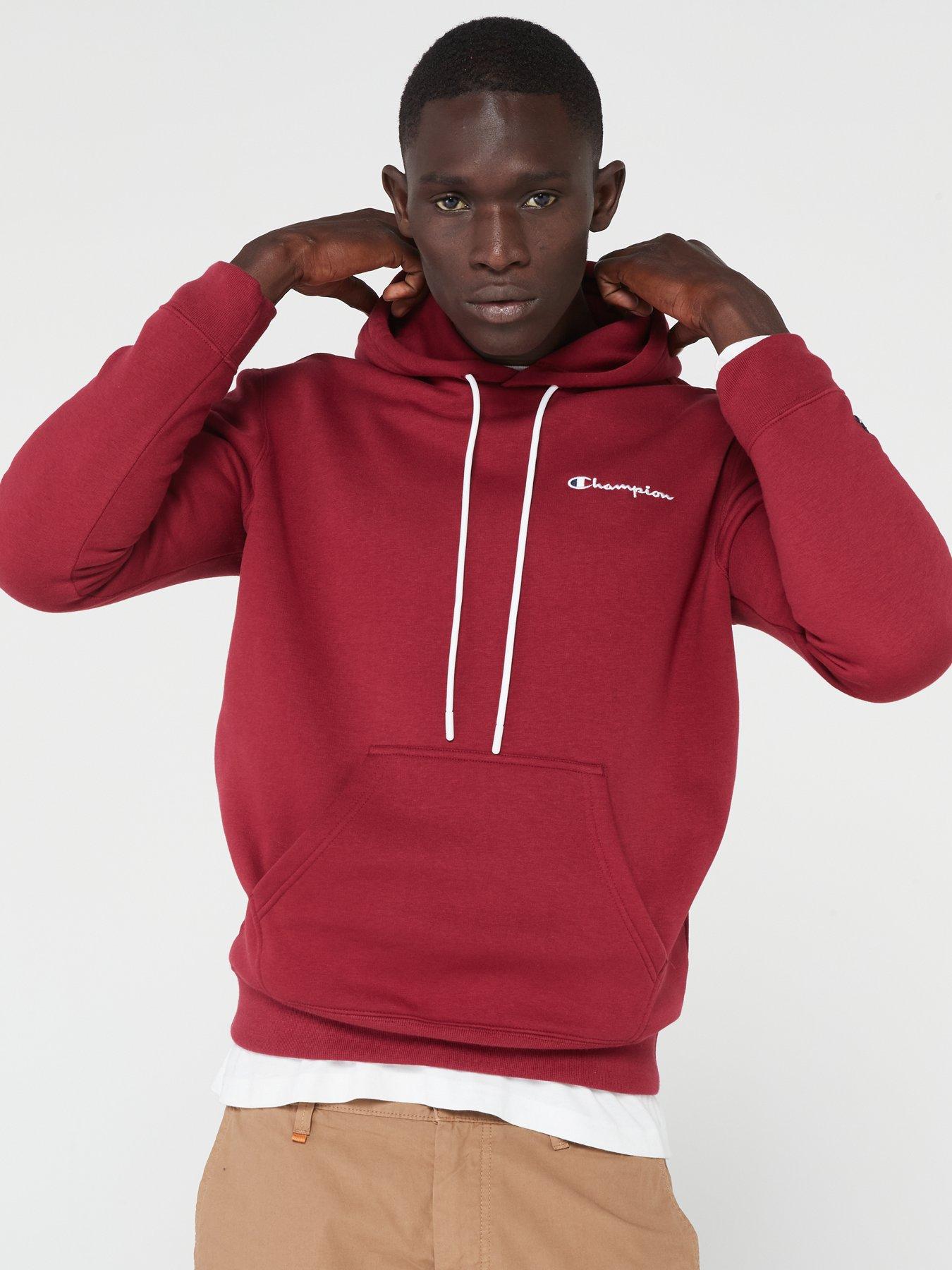 Mens maroon 2025 champion hoodie