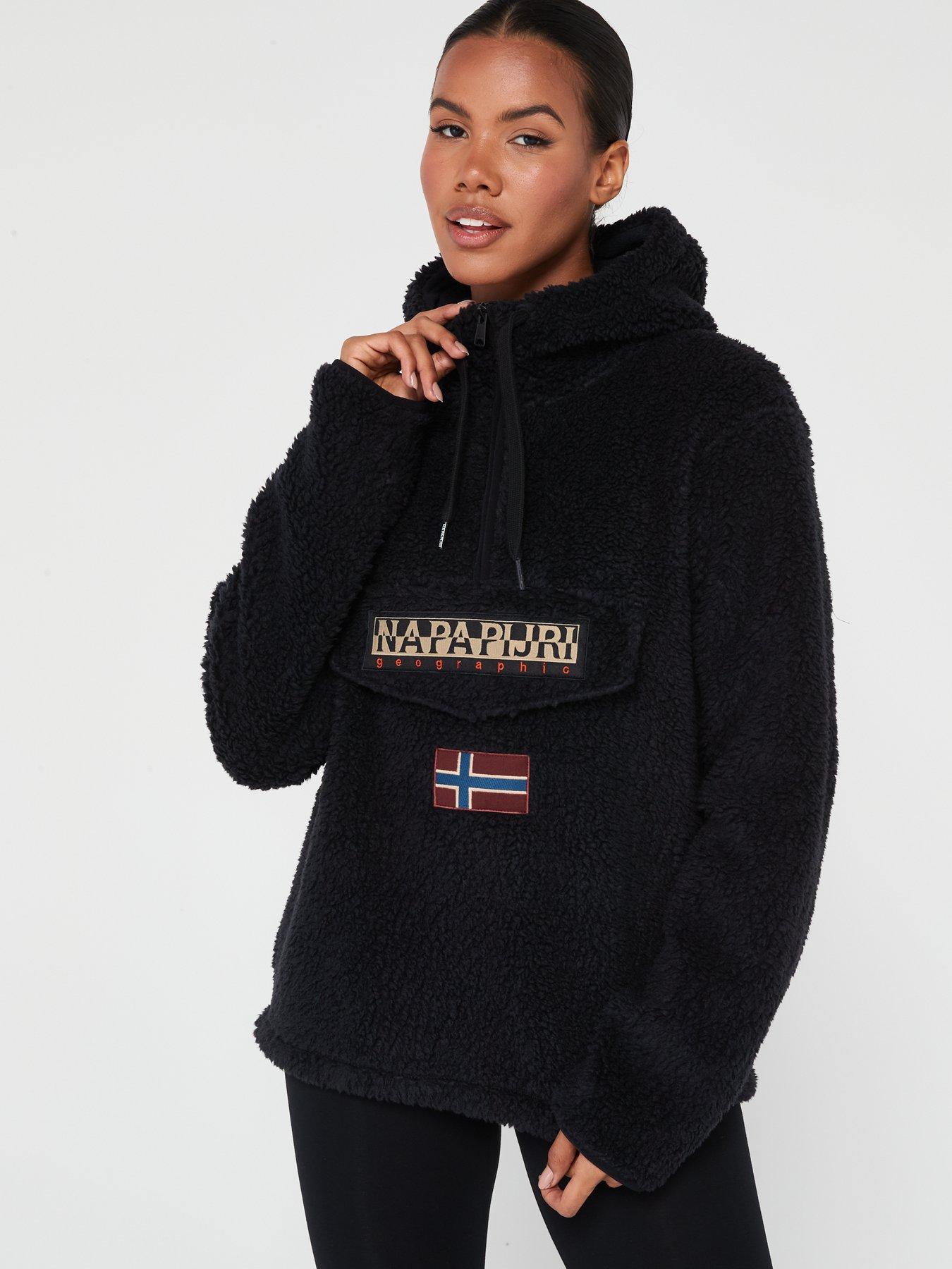 Napapijri store sherpa hoodie