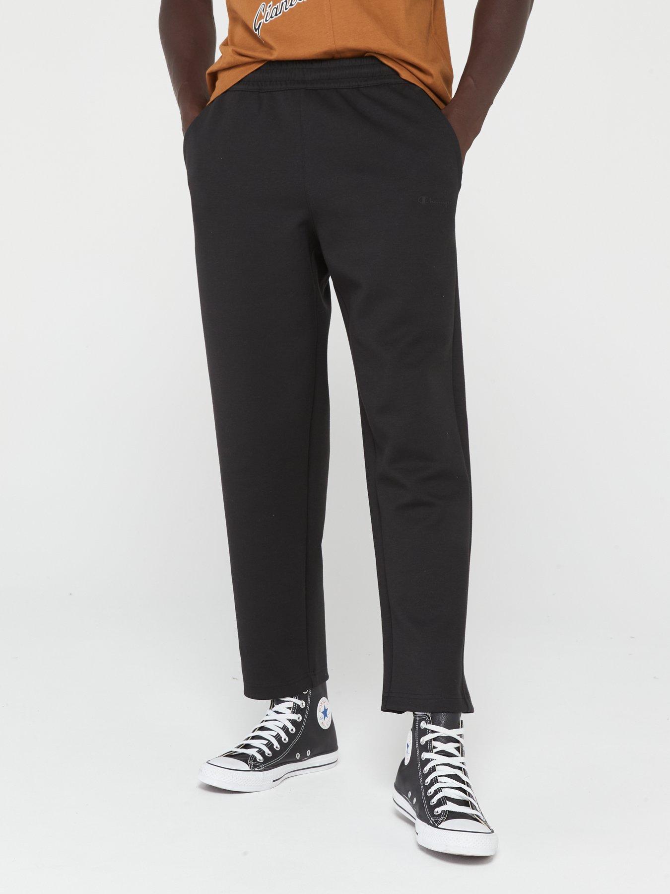 Mens cropped tracksuit bottoms new arrivals