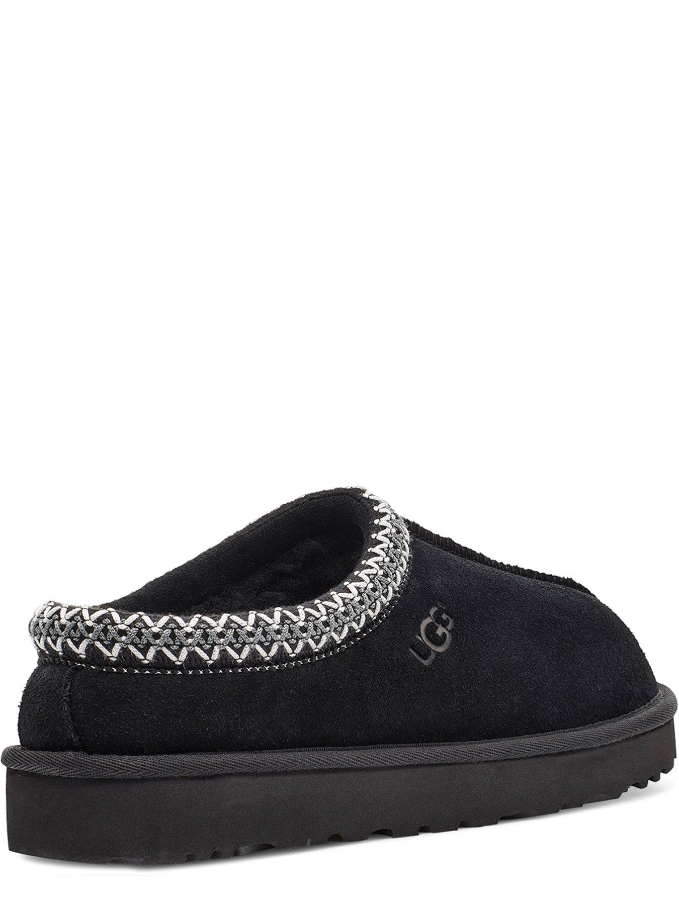 ugg-mens-tasman-slipper-blackstillFront