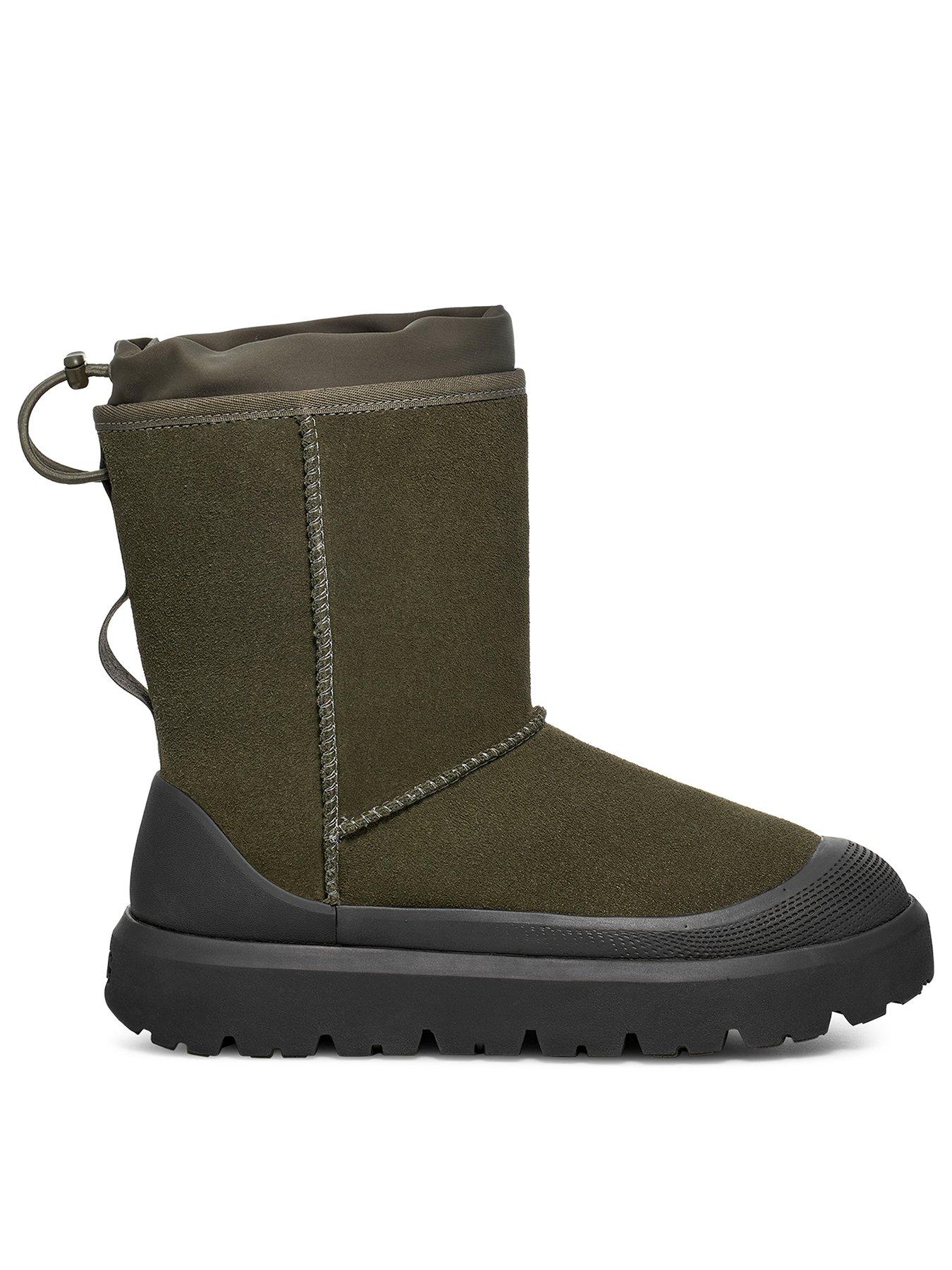 Olive green ugg sale boots