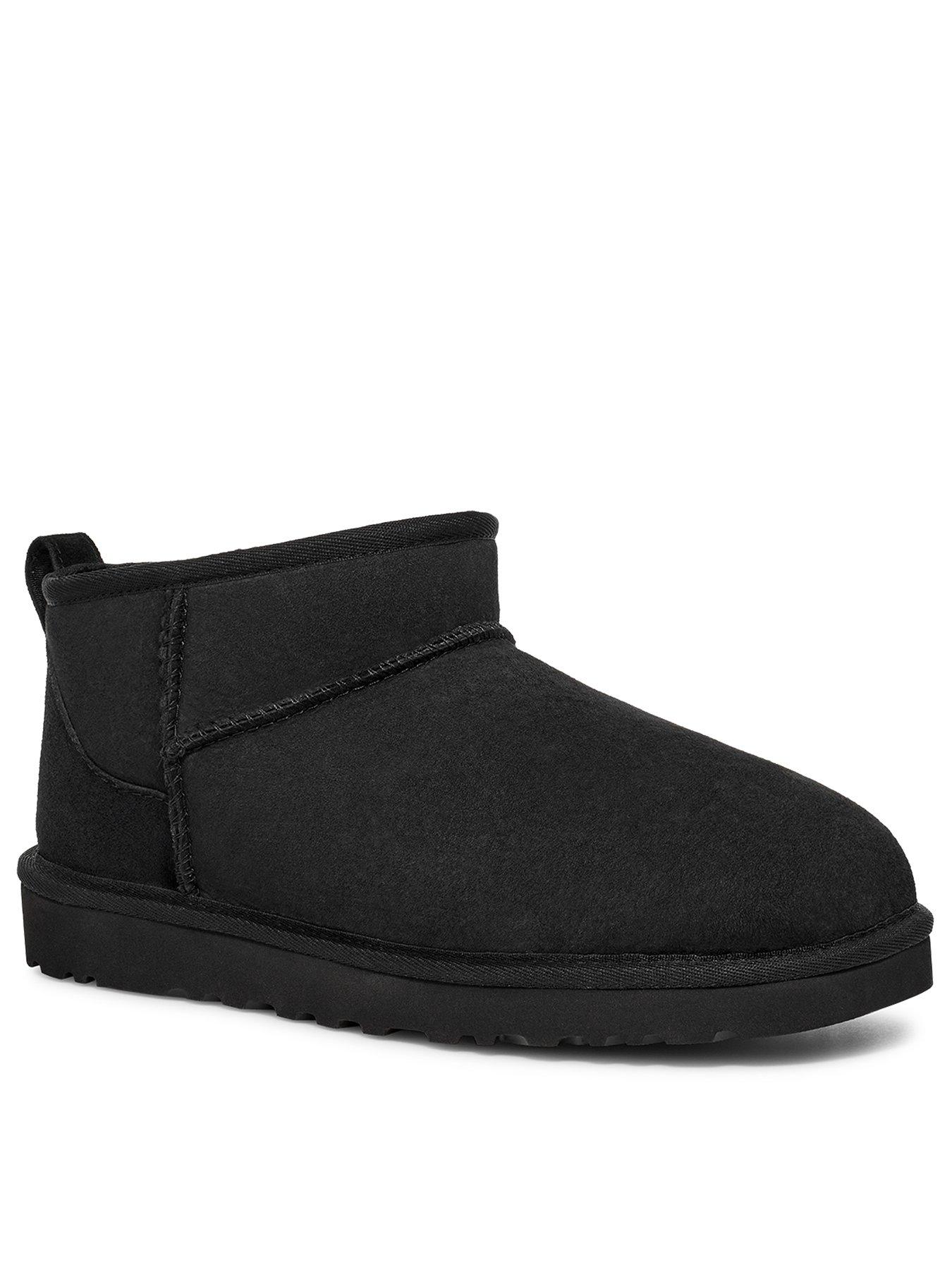 Image 3 of 6 of UGG Men's Classic Ultra Mini Boots- Black