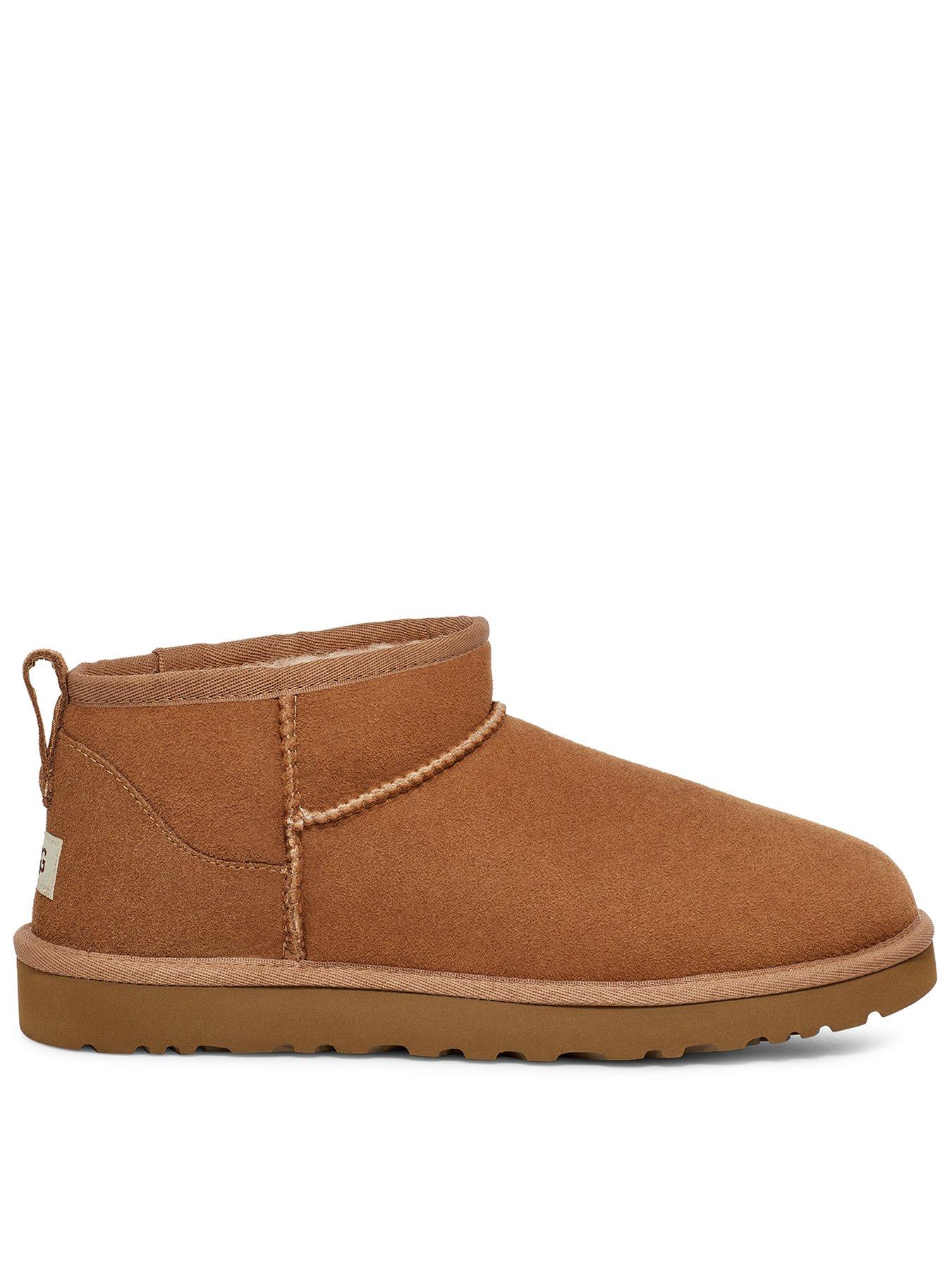 Image 1 of 6 of UGG Mens Classic Ultra Mini Boots - Chestnut