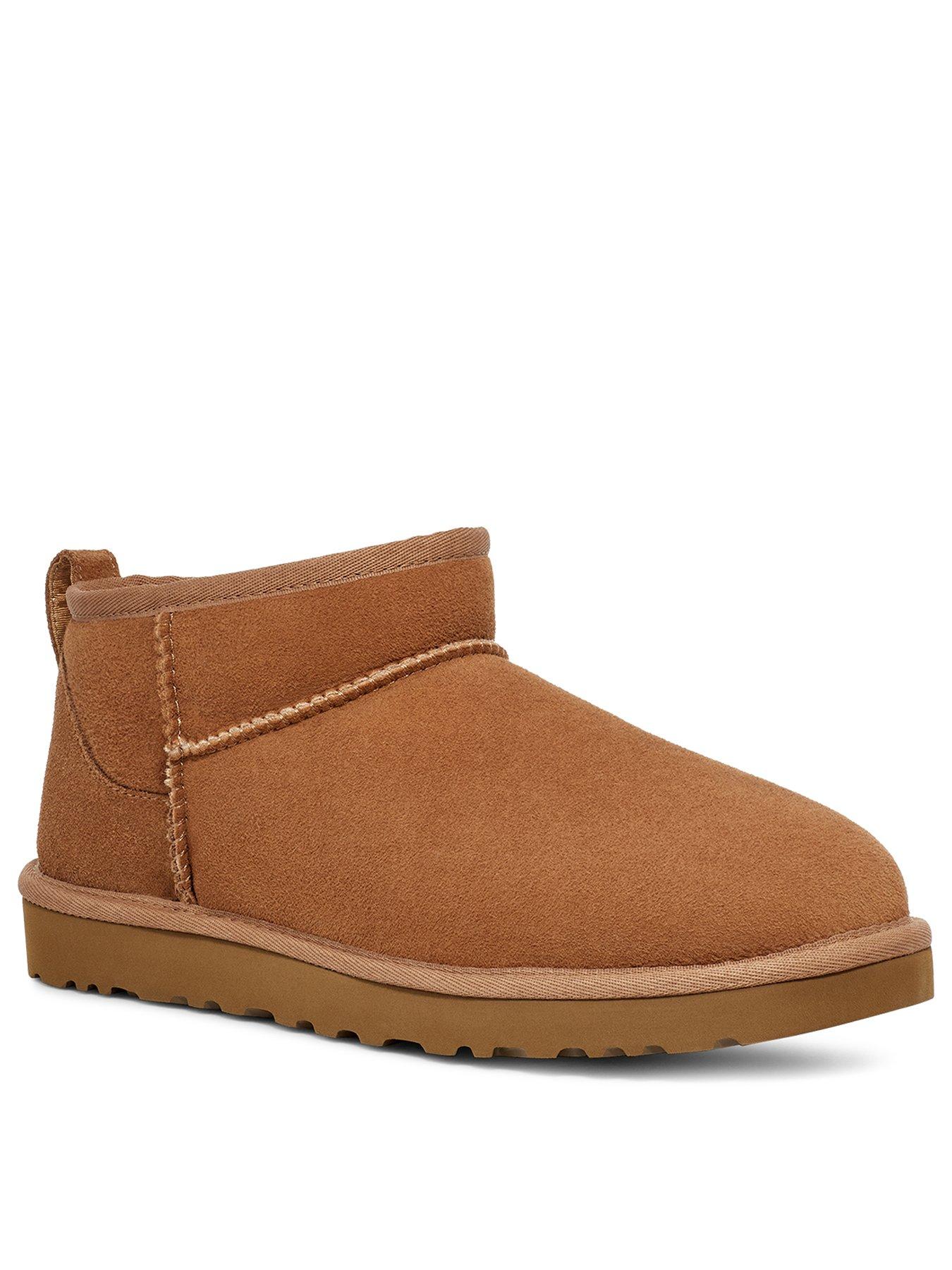 Image 3 of 6 of UGG Mens Classic Ultra Mini Boots - Chestnut