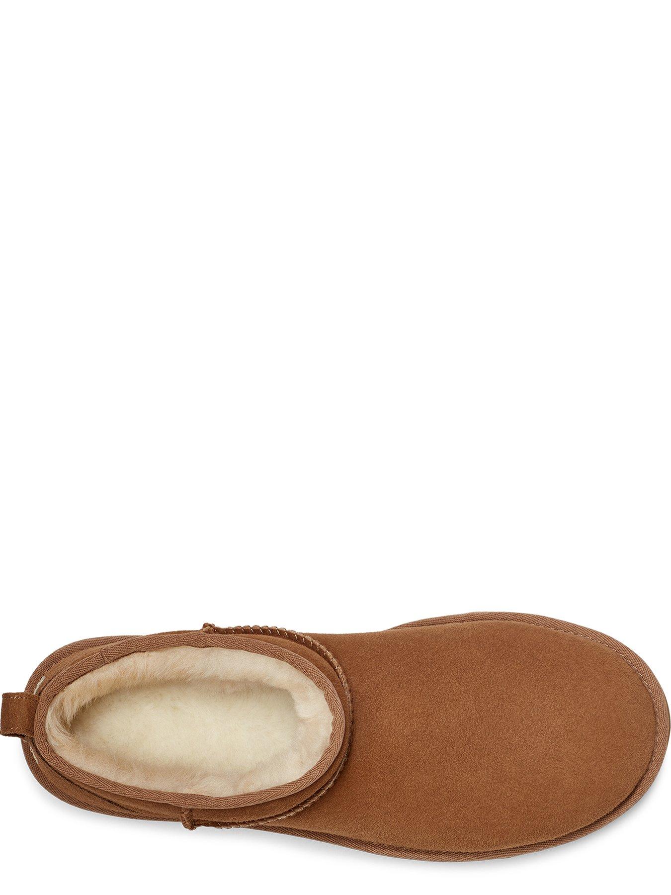 Image 4 of 6 of UGG Mens Classic Ultra Mini Boots - Chestnut