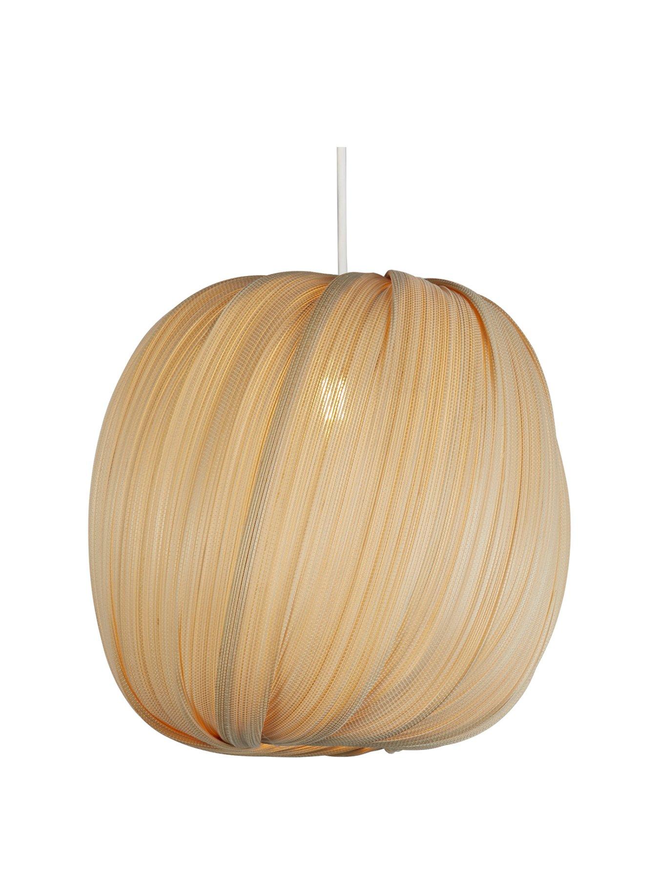 very-home-bamboo-round-easy-fit-pendant