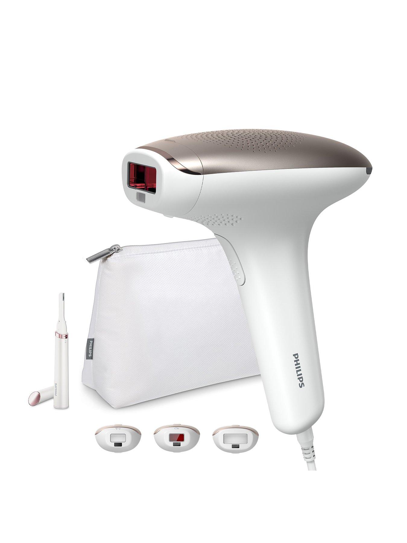 undefined Philips Lumea 7000 Series, IPL Hair Removal Device, with Satin Compact Pen Trimmer, 3 Attachments for Body, Face and Bikini, BRI923/00