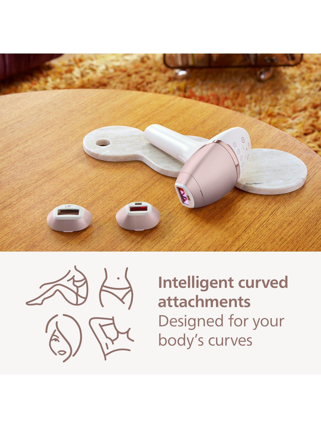 Image 5 of 8 of Philips Philips Lumea 9000 Series, IPL Hair Removal Device, 3 Attachments for Body, Face and Precision Areas, Corded and Cordless Use, BRI955/01