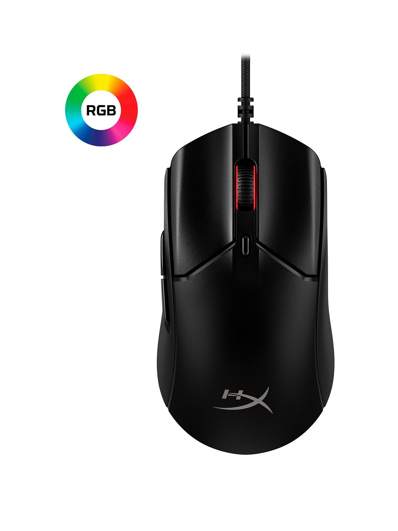 Image 2 of 8 of HYPERX Pulsefire Haste 2 Wired Gaming Mouse - RGB - Programmable Buttons - Black