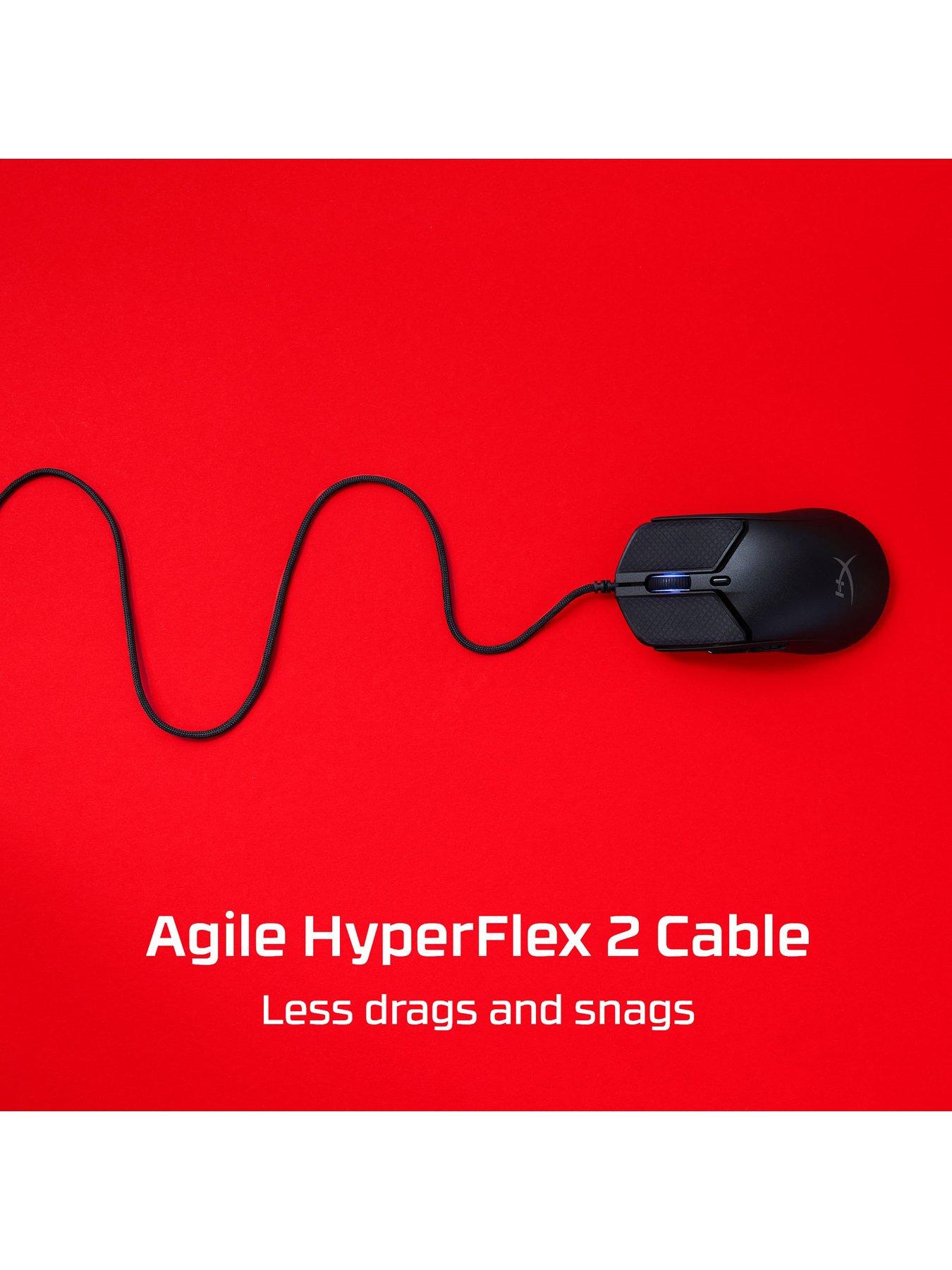 Image 5 of 8 of HYPERX Pulsefire Haste 2 Wired Gaming Mouse - RGB - Programmable Buttons - Black
